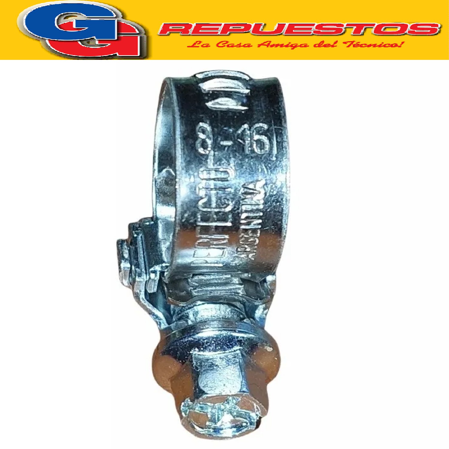 ABRAZADERA CON TORNILLO 9MM 8-16MM