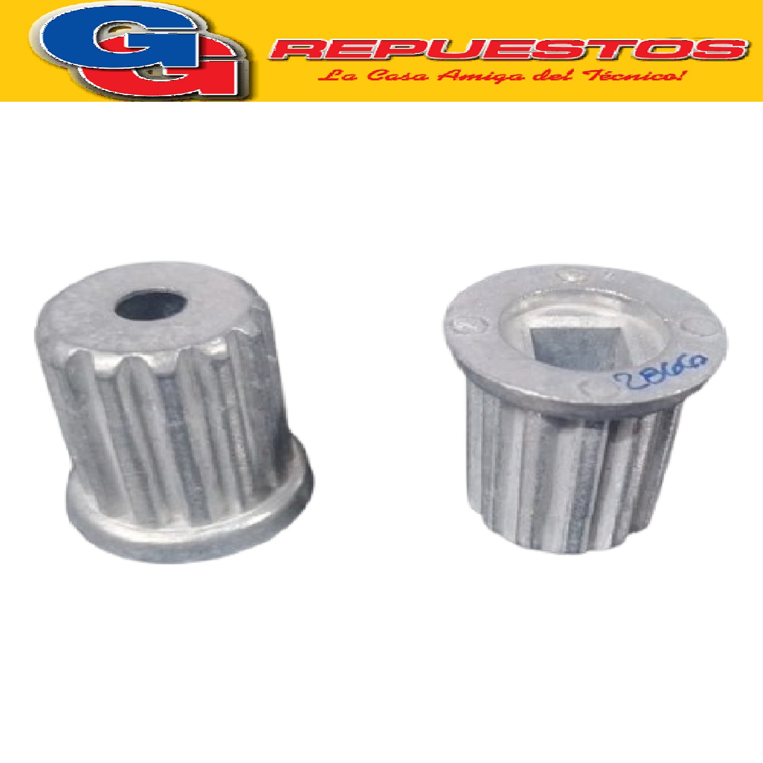 BUJE REPARACION TURBINA LAVARROPAS CUADRADO 9 X 9