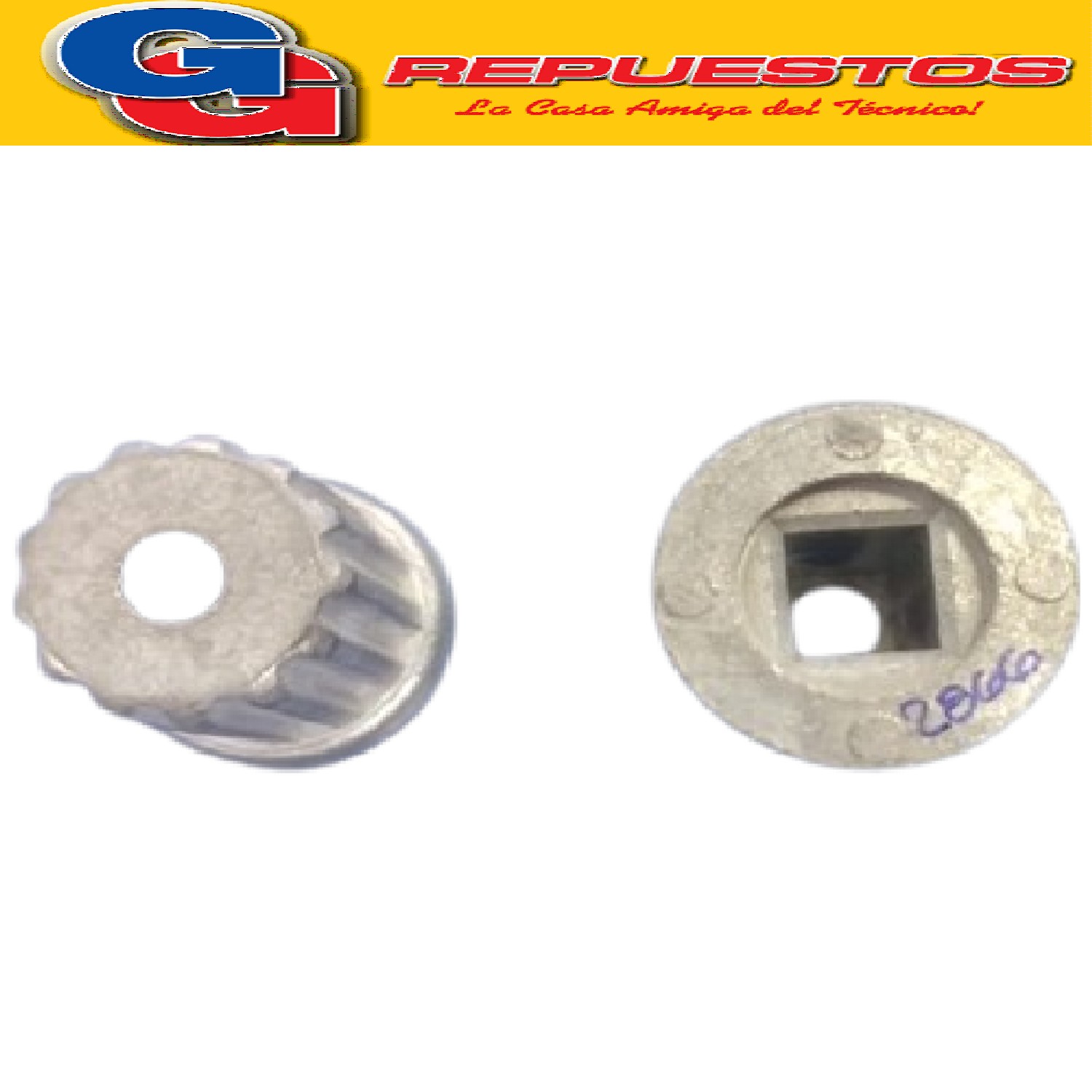 BUJE REPARACION TURBINA LAVARROPAS CUADRADO 9 X 9
