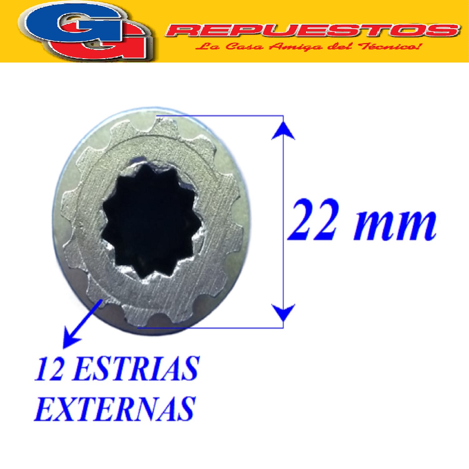 CAÑO COBRE 20CM TCA. 1/8 HH  PARA CAMARA DE AGUA DE CALEFON