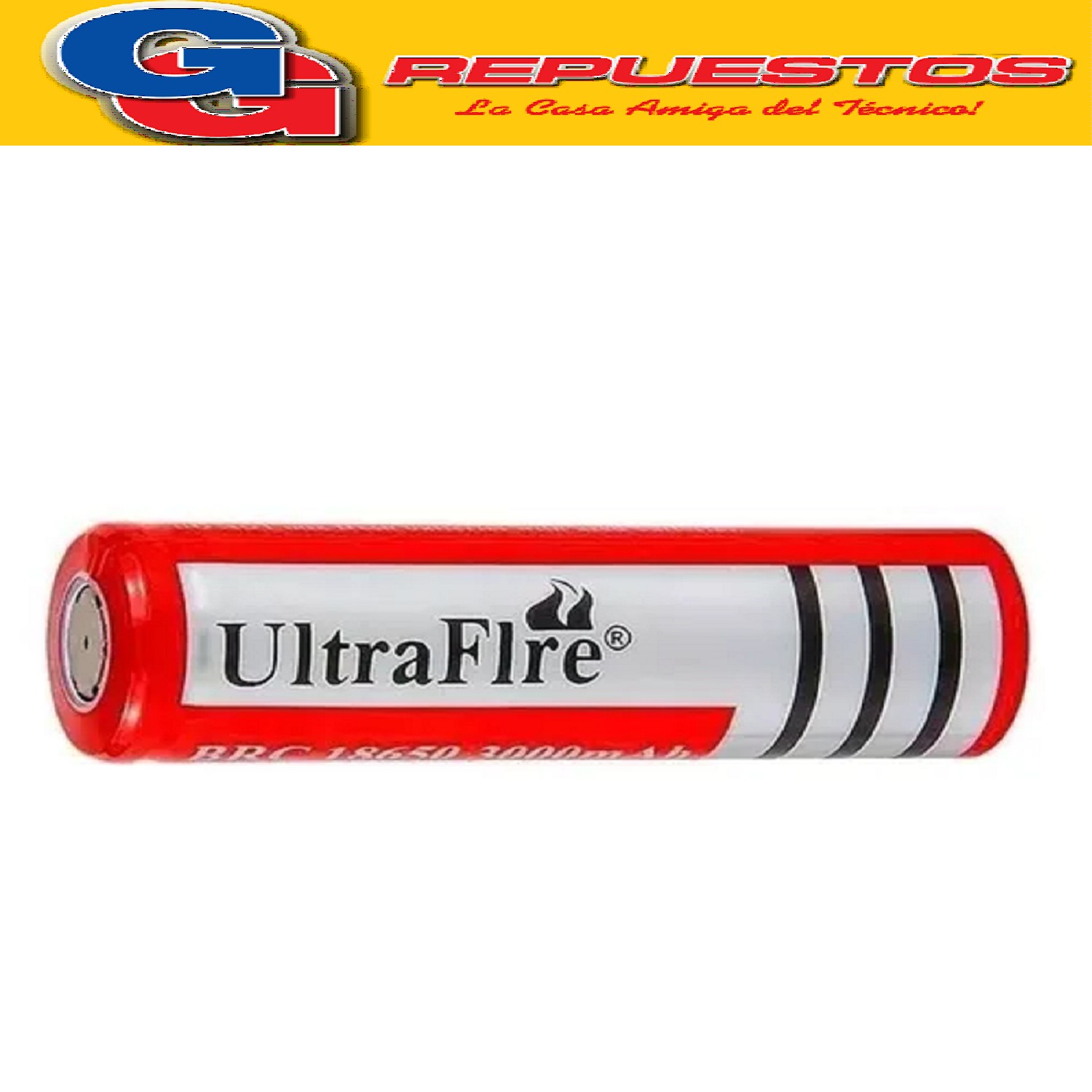 PILA LITIO RECARGABLE 18650 3.7V 4800MA