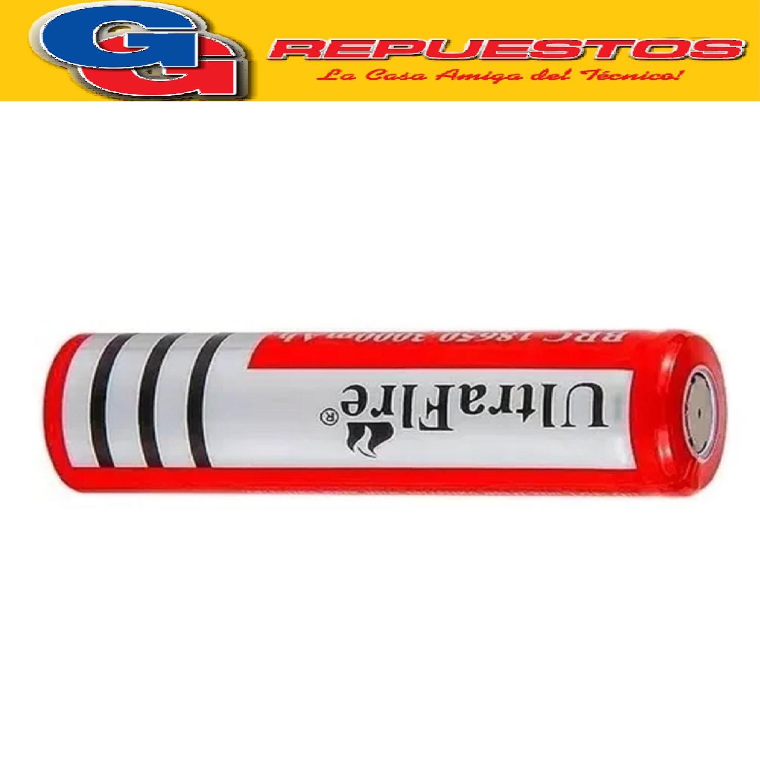 PILA LITIO RECARGABLE 18650 3.7V 4800MA