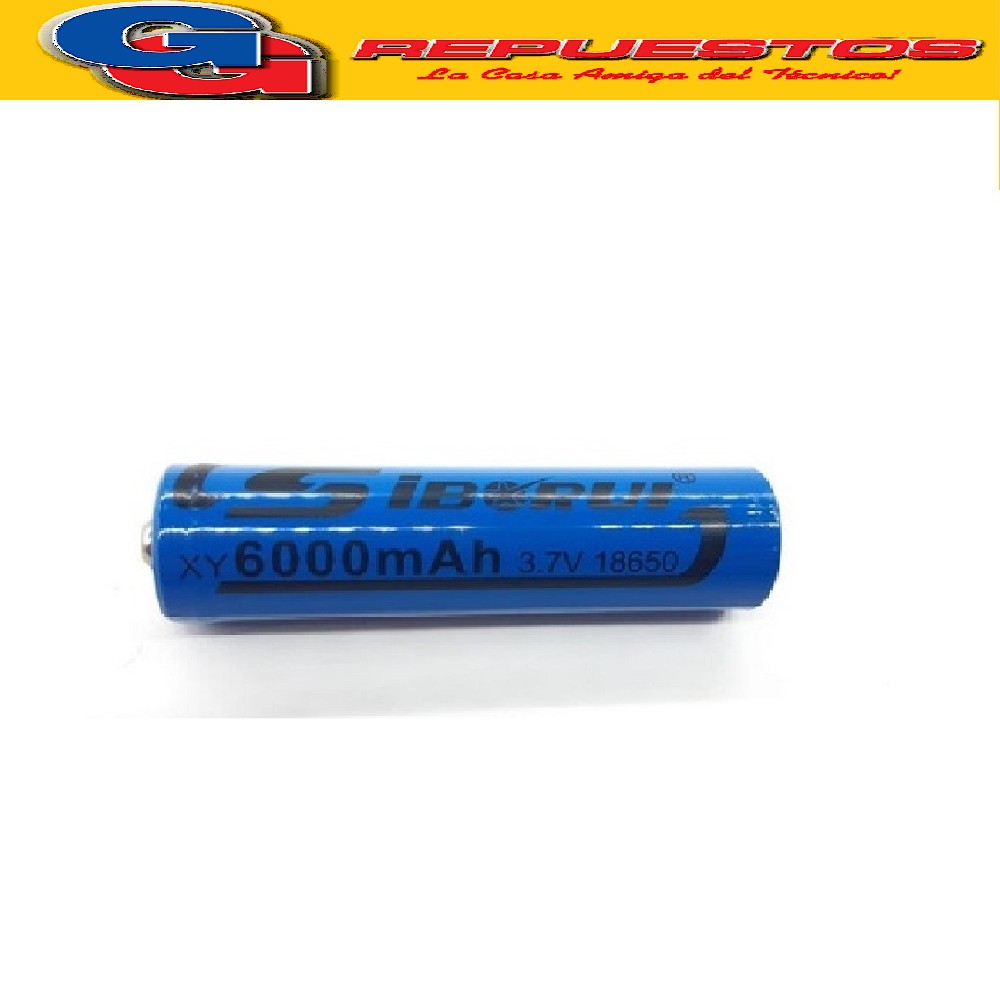 PILA LITIO RECARGABLE 18650 3.7V 4800MA