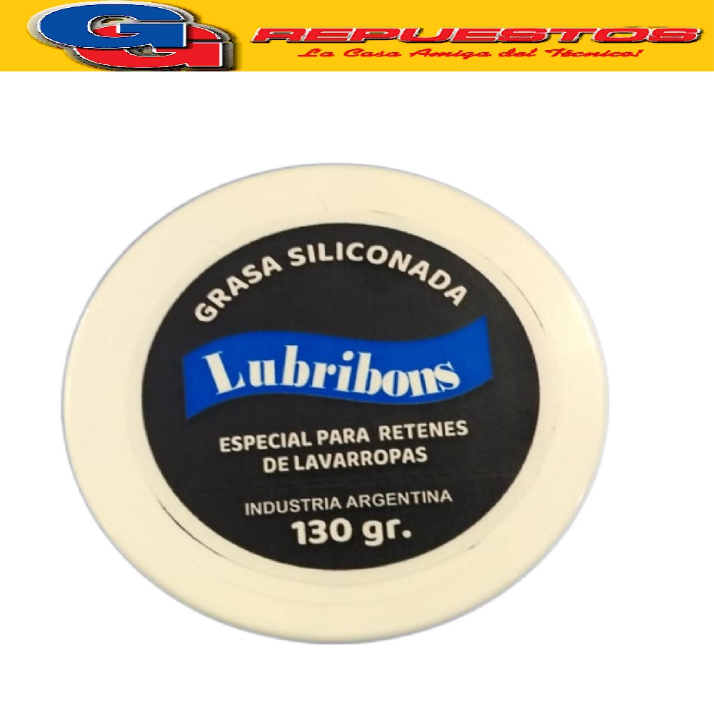 GRASA SILICONADA 100GR GG REPUESTOS  LUBRICANTE GEL BLANCO E SPECIAL PARA RETENES 100GRS SILICONADA LUBRIBONS GG REPUESTOS