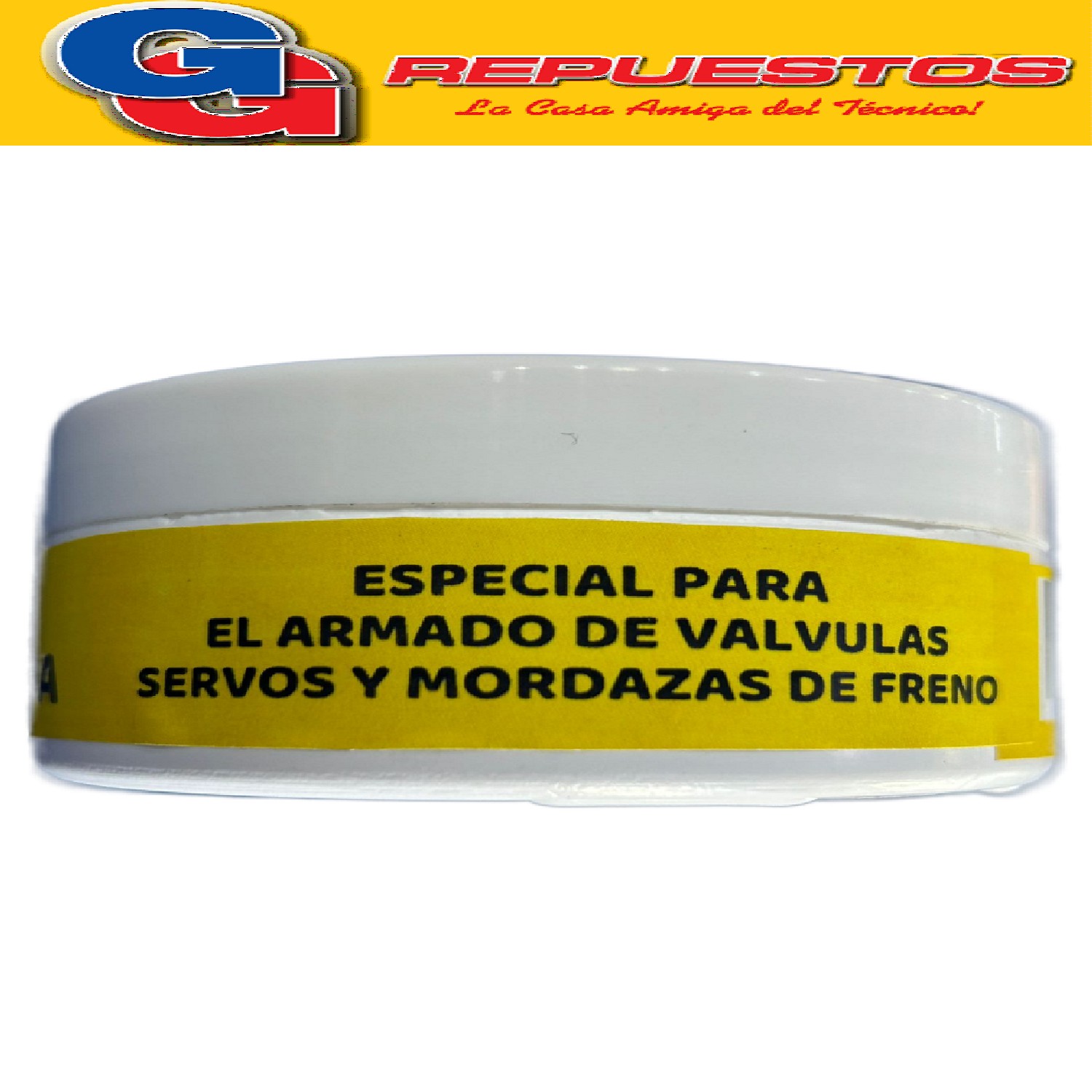 GRASA SILICONADA 100GR GG REPUESTOS  LUBRICANTE GEL BLANCO E SPECIAL PARA RETENES 100GRS SILICONADA LUBRIBONS GG REPUESTOS