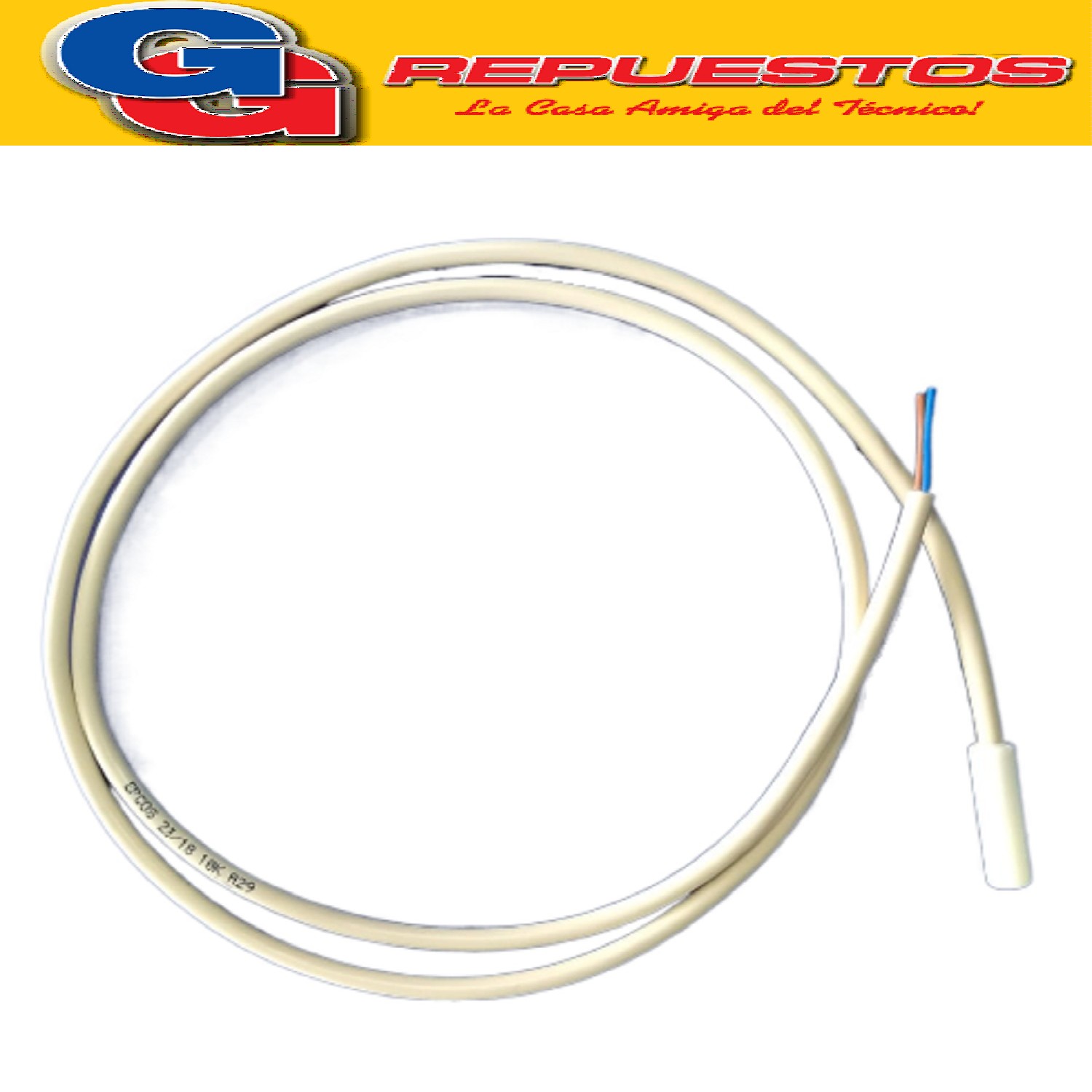 SENSOR PARA HELADERA DE 10K EPECOS 23/18 A29 EMICOL SIN FICH A LARGO DE CABLE 1 METRO