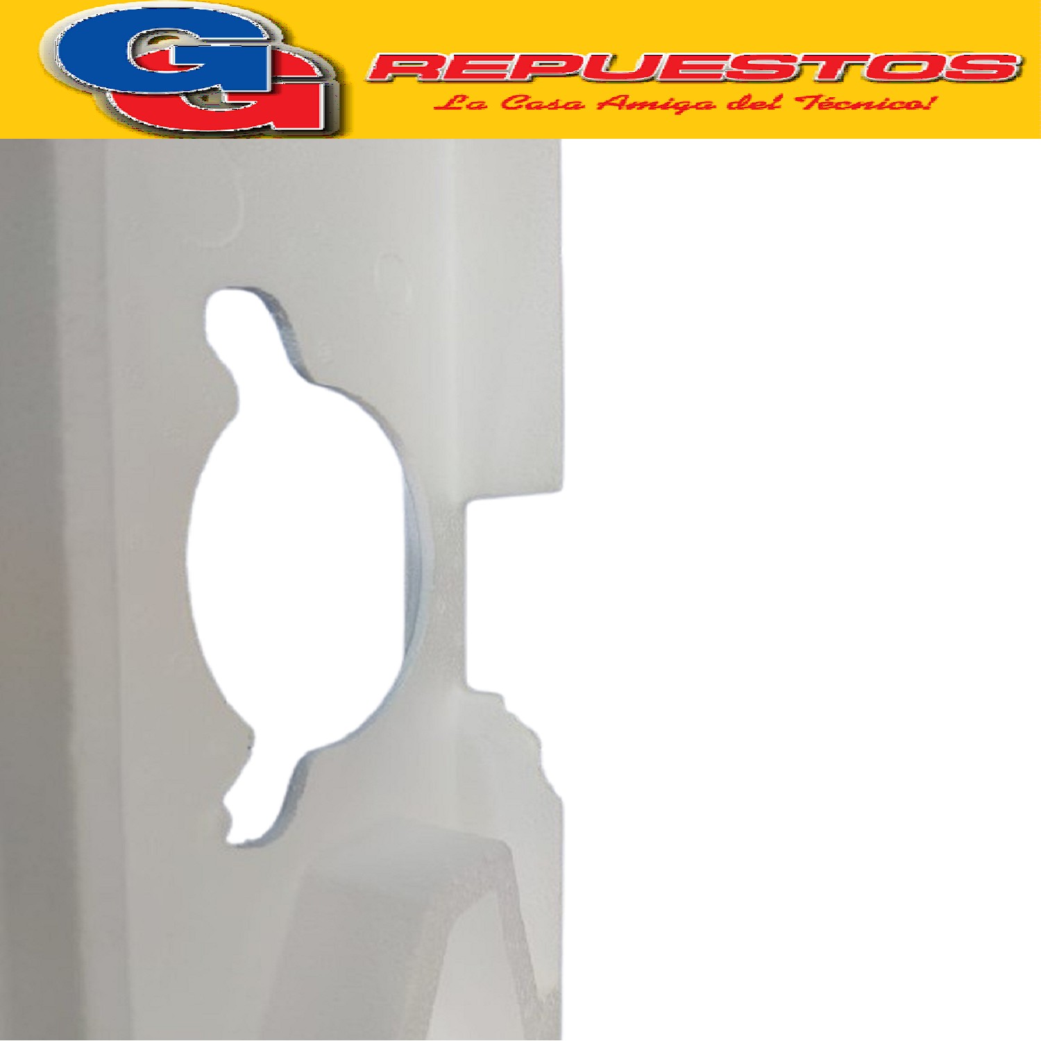 TAPA INTERMEDIA EVAPORADOR HELADERA WHIRLPOOL WRE54 WRE54D1/ K1/N1/X1 (TELGOPOR ORIGINAL) MEDIDAS 48CM X 38CMCod.Origen: W10616687 (WHIRLPOOL) TAPA INTERMEDIARIA EVAPORADOR WRE54 Produttore: W10575852