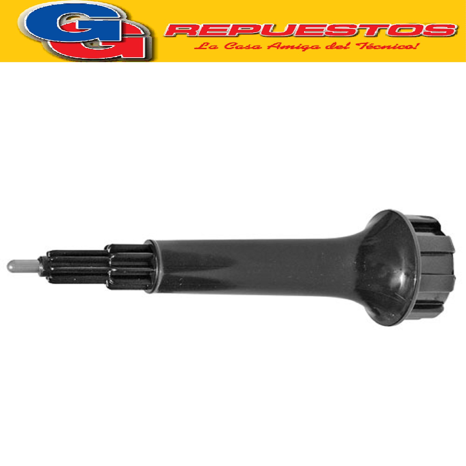 EJE DE TRANSMISION PARA MULTIPROCESADORA LILIANA COLOR NEGRO CON 9 DIENTES ARRIBA Y 8 DIENTES ABAJO COMPATIBLE CON LOS MODELOS  AM700 / AM780 / AM790 / FPA25 / FPA20 EJE PORTA ACCESORIOS