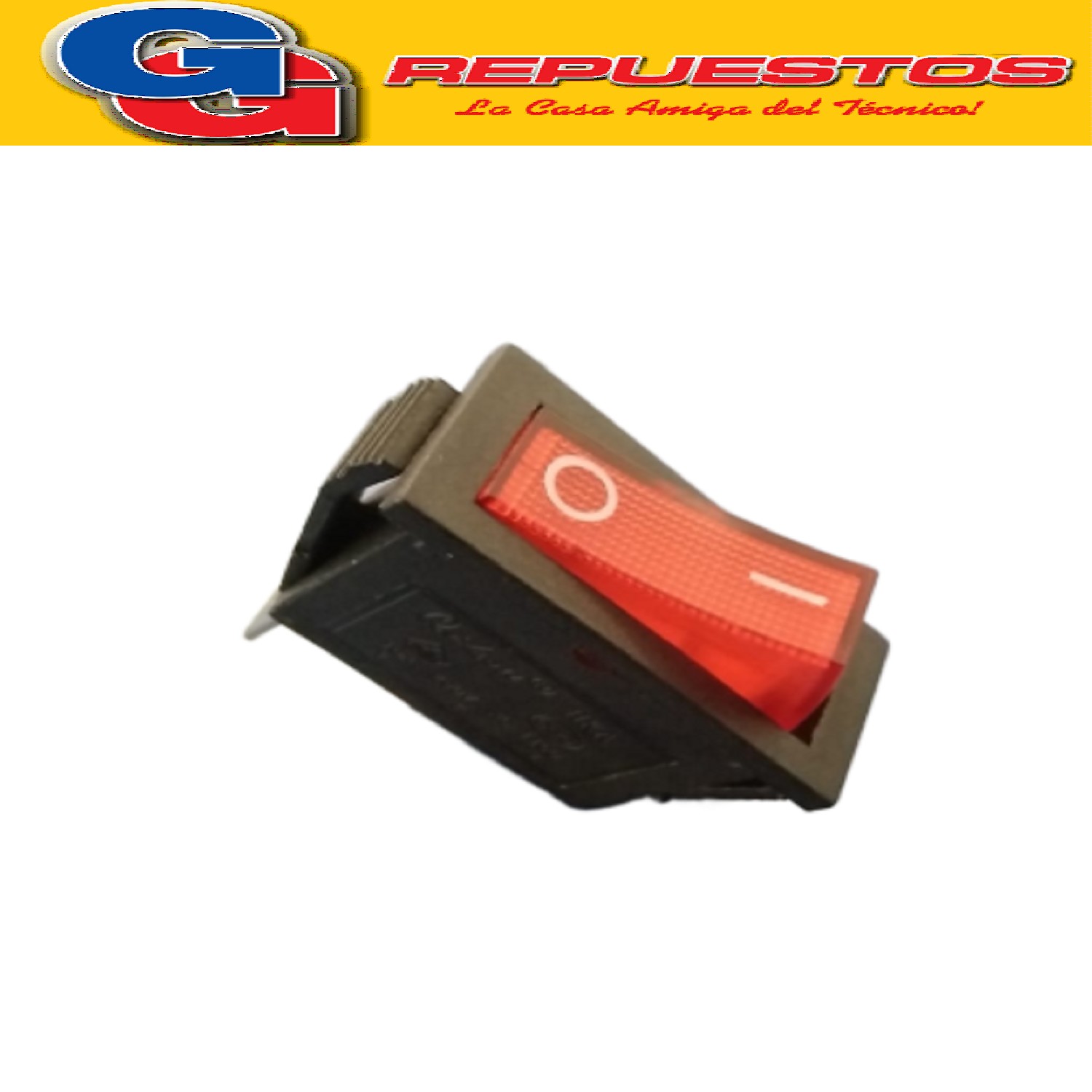 LLAVE TECLA PARA TURBOCALEFACTOR CALOVENTOR LUSTRASPIRADORA  MARCA LILIANA COMPATIBLE CON LOS MODELOS TC40 / B815 P / B816 P / B816 / B815 / B814 / LL220 / LL210 / LL340 / LL350 / T1ILA3CEP / FP3000 / TWR30 / Z6100 / LL110 / LL120 / LL109 / LL108 / INTERRUPTOR ZZCP4937 PUEDE VERNIR NEGRA O ROJA DEPENDIENDO LA DISPONIBILIDAD DEL STOCK