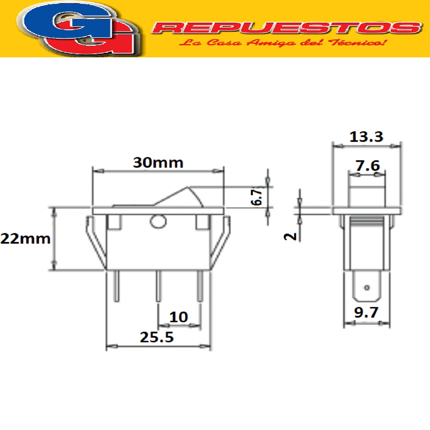 LLAVE TECLA PARA TURBOCALEFACTOR CALOVENTOR LUSTRASPIRADORA  MARCA LILIANA COMPATIBLE CON LOS MODELOS TC40 / B815 P / B816 P / B816 / B815 / B814 / LL220 / LL210 / LL340 / LL350 / T1ILA3CEP / FP3000 / TWR30 / Z6100 / LL110 / LL120 / LL109 / LL108 / INTERRUPTOR ZZCP4937 PUEDE VERNIR NEGRA O ROJA DEPENDIENDO LA DISPONIBILIDAD DEL STOCK