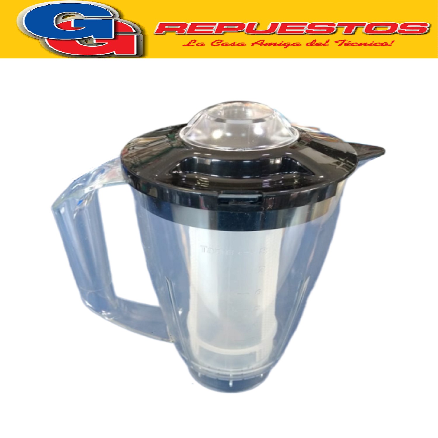 VASO JARRA COMPLETA PARA LICUADORA LILIANA COMPATIBLE CON LO S MODELOS AL900 / AL100 / AL910 / AL110 / AM740 / BL1002F-AR / BL1002-AR / AM730 / BLL15 / FPA25