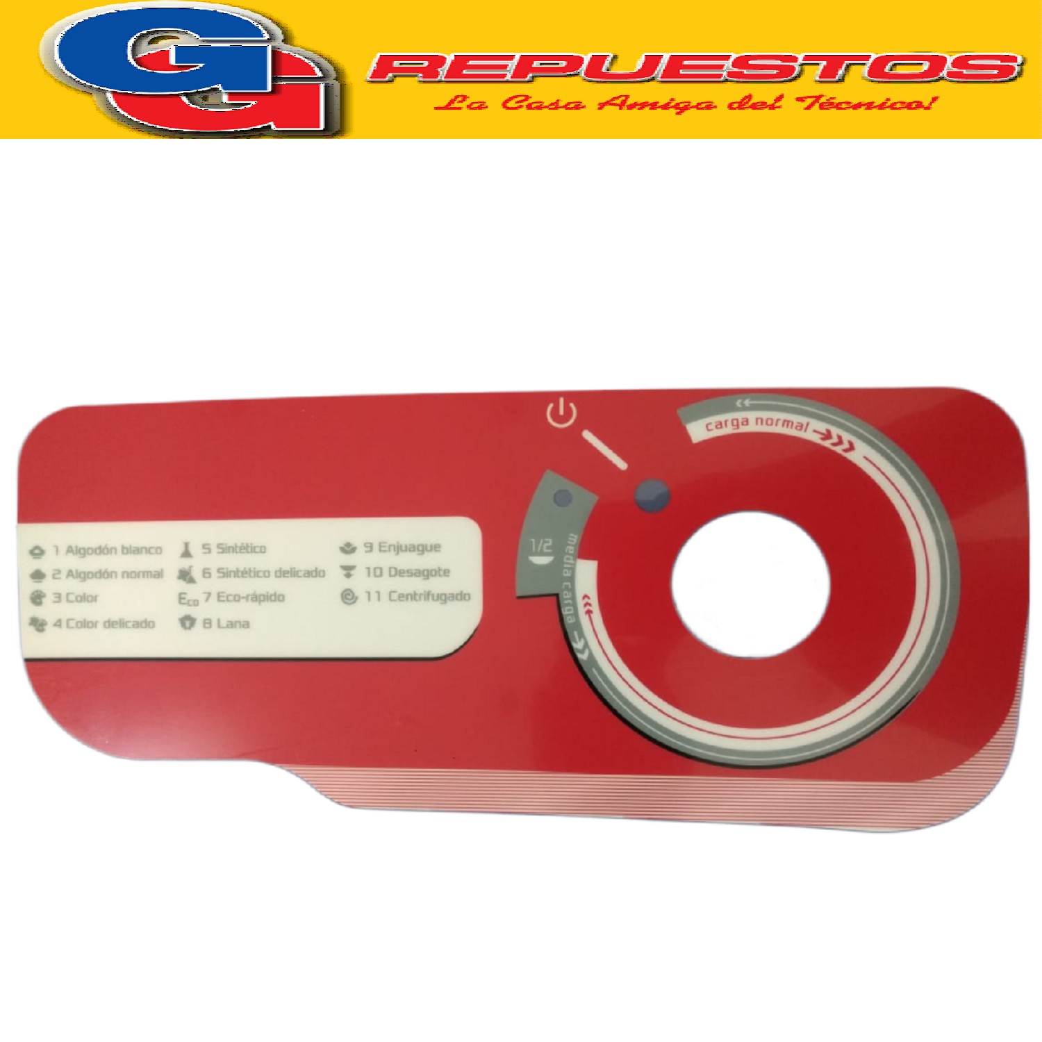 SERIGRAFIA PARA LAVARROPAS DREAN UNICOMAND 116 NACIONAL (LAM INA PARA CABEZAL PANEL NACIONAL) Cod.Origen: 701023451 (DREAN ALLADIO) 701023446 (DREAN ALLDIO)  Produttore: Ind.Argentina (04060 /MC-05097) LARGO 37CM APROXIMADAMENTE.