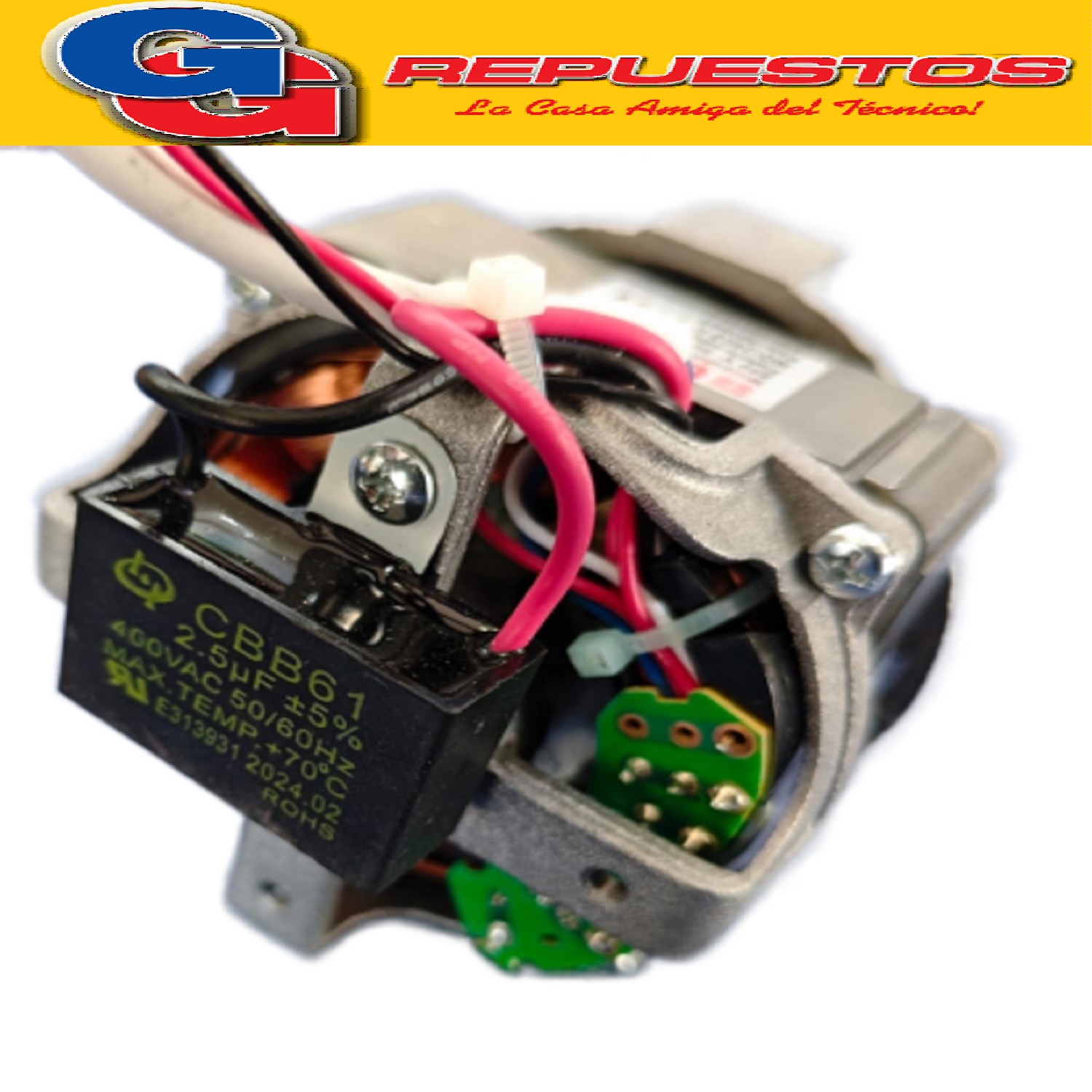 MOTOR PARA TURBO VENTILADOR LILIANA 20 PULGADAS ORIGINAL  VENTILADOR TURBO DE 3 VELOCIDADES ZVB308 220V 50-60Hz FAB:301028 COMPATIBLE CON LOS MODELOS TUF-20 / VFT20 / VNFT20 / VTFC20 / VTF2014 / VBTR20 / VTF2016 / TFSG20 / STEVF20 / VTFM20 / VVTFC20 / VTF20P / TFWB20P / PATF20P / SHTF20P / BOTF20N / BOTF20B / MOTF20 / TVRC20