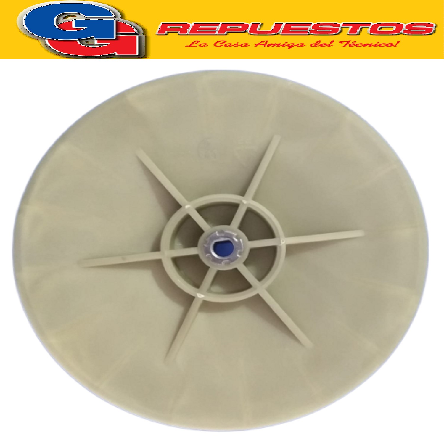 TURBINA PLASTICA SECARROPAS AIRE CALIENTE SIAM 7K LSI-SC070B Cod Origen: 8-208130000009 PHILCO POR LAS DUDAS