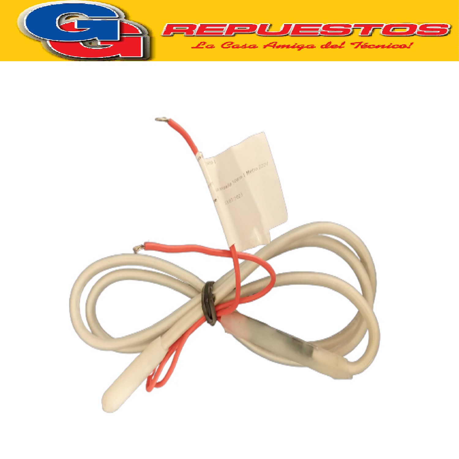 RESISTENCIA CABLE CALEFACTOR TIPO PARALELO DE POTENCIA CONST E, HASTA 200ºC PARA AMBIENTES SECOS Y HUMEDOS. APLICACION: PUERTAS, LOS DESAGUES, LAS VALVULAS DE CAMARAS FRIGORIFICAS, TUBOS DE CALEFACCION EN GENERAL,ETC.
FABRICACION: RESISTENCIA TPC HECHA A MEDIDA CON EXTREMOS VULCANIZADOS DE 500MM EN LA ZONA FRIA.
AISLAMIENTO:SILICONA.
NUCLEO: CABLE SILICONE.
POTENCIA MAXIMA: 50 W/MTS.
HILO RESISTIVO: Ni-Cr.
LARGO: 1MT.