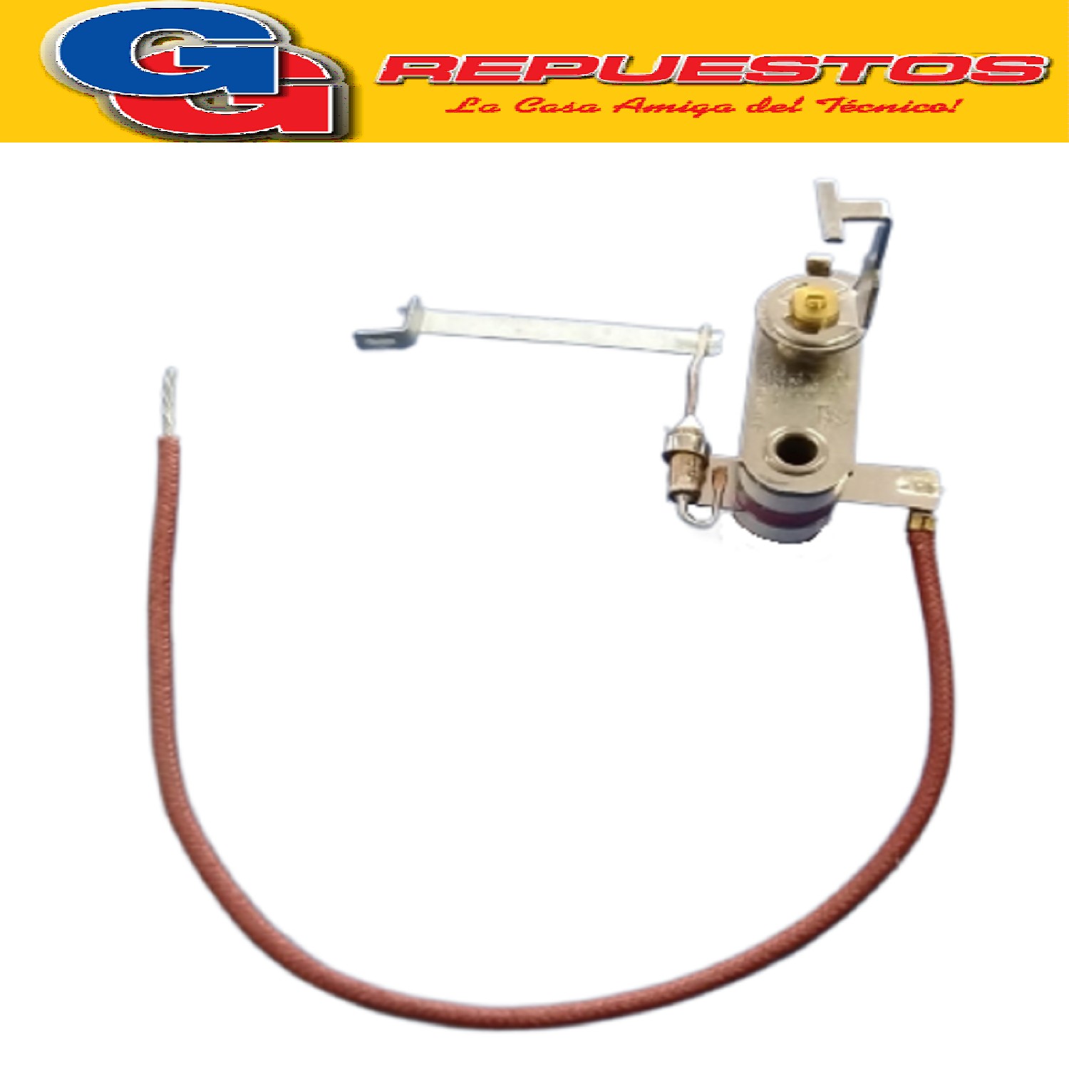 TERMOSTATO CON CABLE POSITIVO RPV200 QAZX8411 PARA PLANCHA DE ROPA CON VAPOR MARCA LILIANA COMPATIBLE CON LOS MODELOS RPV200 / RPV300 / RPV301 / RPV201 / SIL10 / SIL20 / SIL30 / SIL40 / CFB17 / CNG17 / PV-DB01 / C-DB01 ZZRP1028