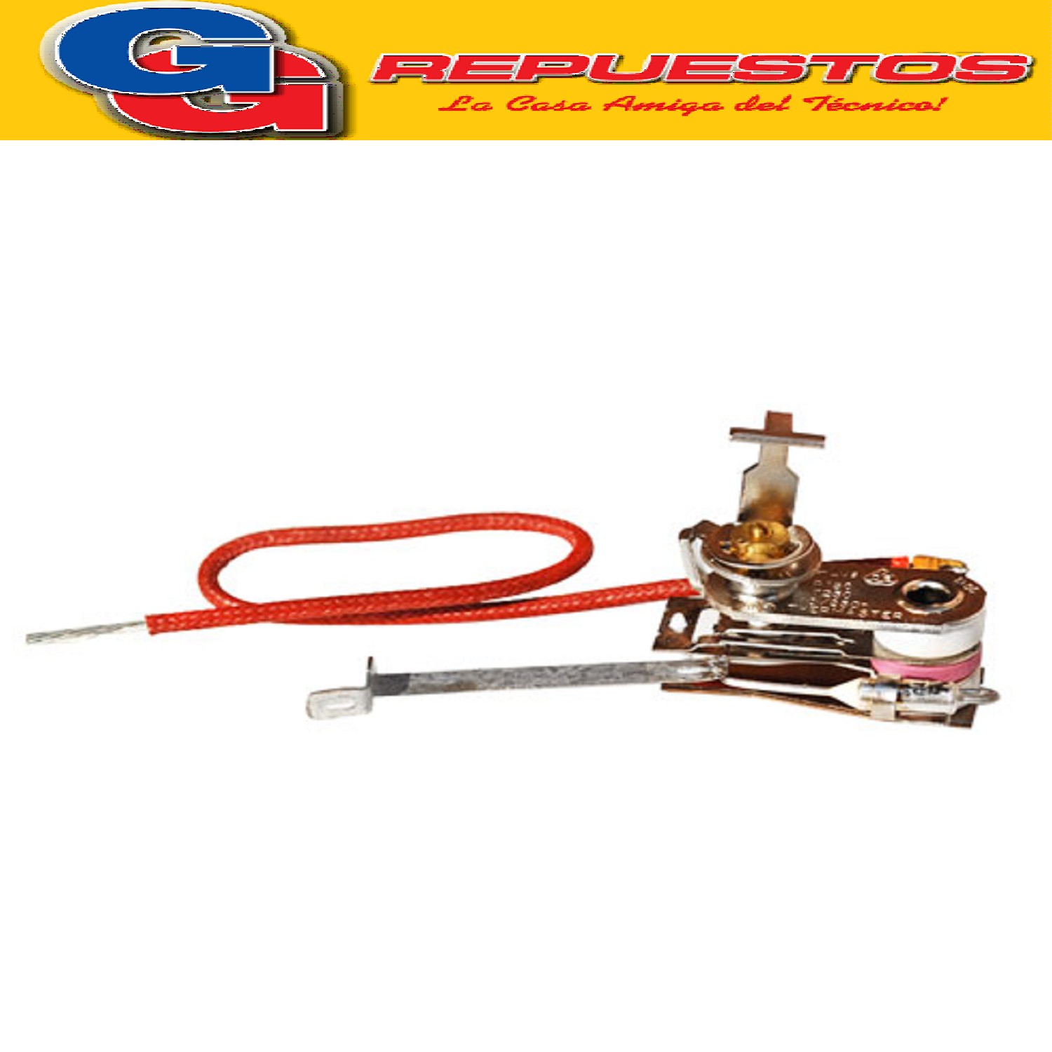 TERMOSTATO CON CABLE POSITIVO RPV200 QAZX8411 PARA PLANCHA DE ROPA CON VAPOR MARCA LILIANA COMPATIBLE CON LOS MODELOS RPV200 / RPV300 / RPV301 / RPV201 / SIL10 / SIL20 / SIL30 / SIL40 / CFB17 / CNG17 / PV-DB01 / C-DB01 ZZRP1028