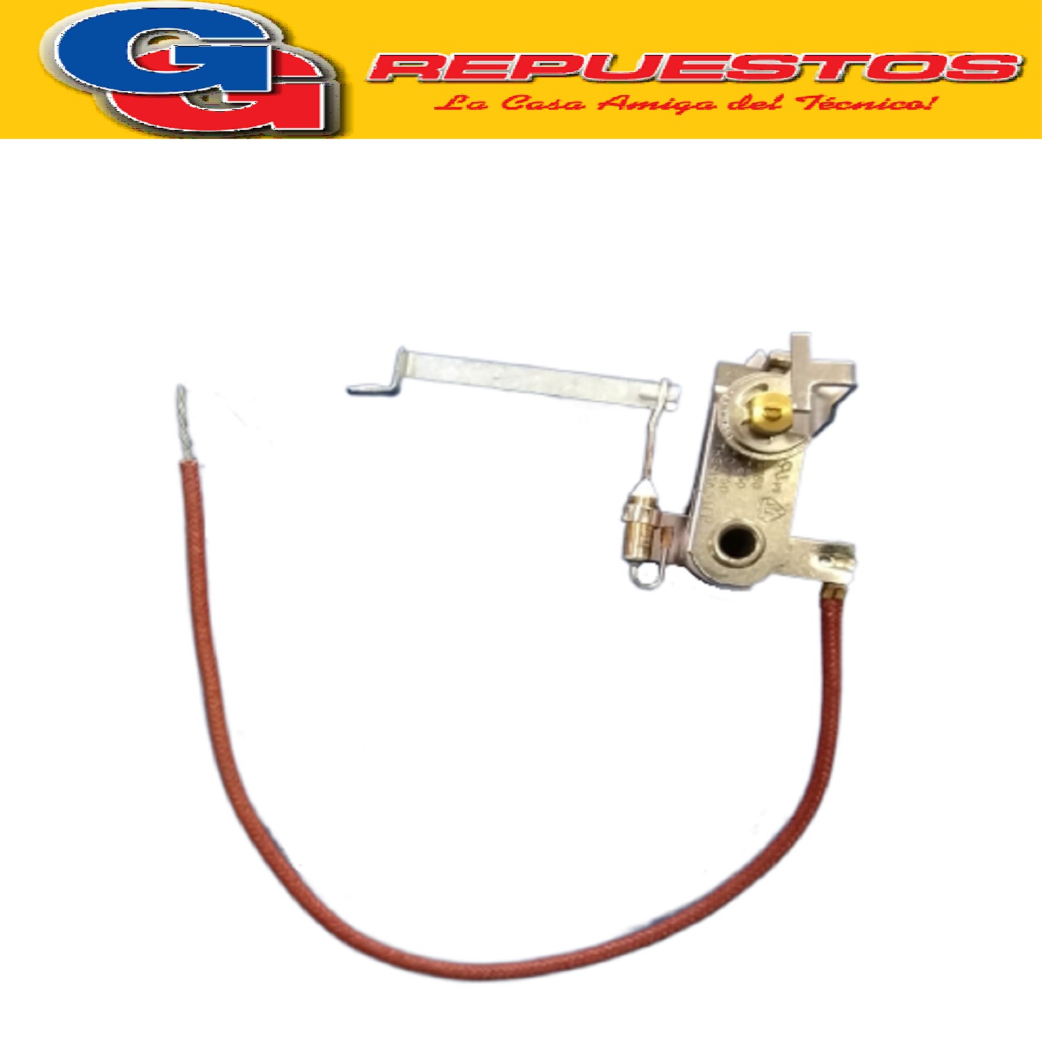 TERMOSTATO CON CABLE POSITIVO RPV200 QAZX8411 PARA PLANCHA DE ROPA CON VAPOR MARCA LILIANA COMPATIBLE CON LOS MODELOS RPV200 / RPV300 / RPV301 / RPV201 / SIL10 / SIL20 / SIL30 / SIL40 / CFB17 / CNG17 / PV-DB01 / C-DB01 ZZRP1028