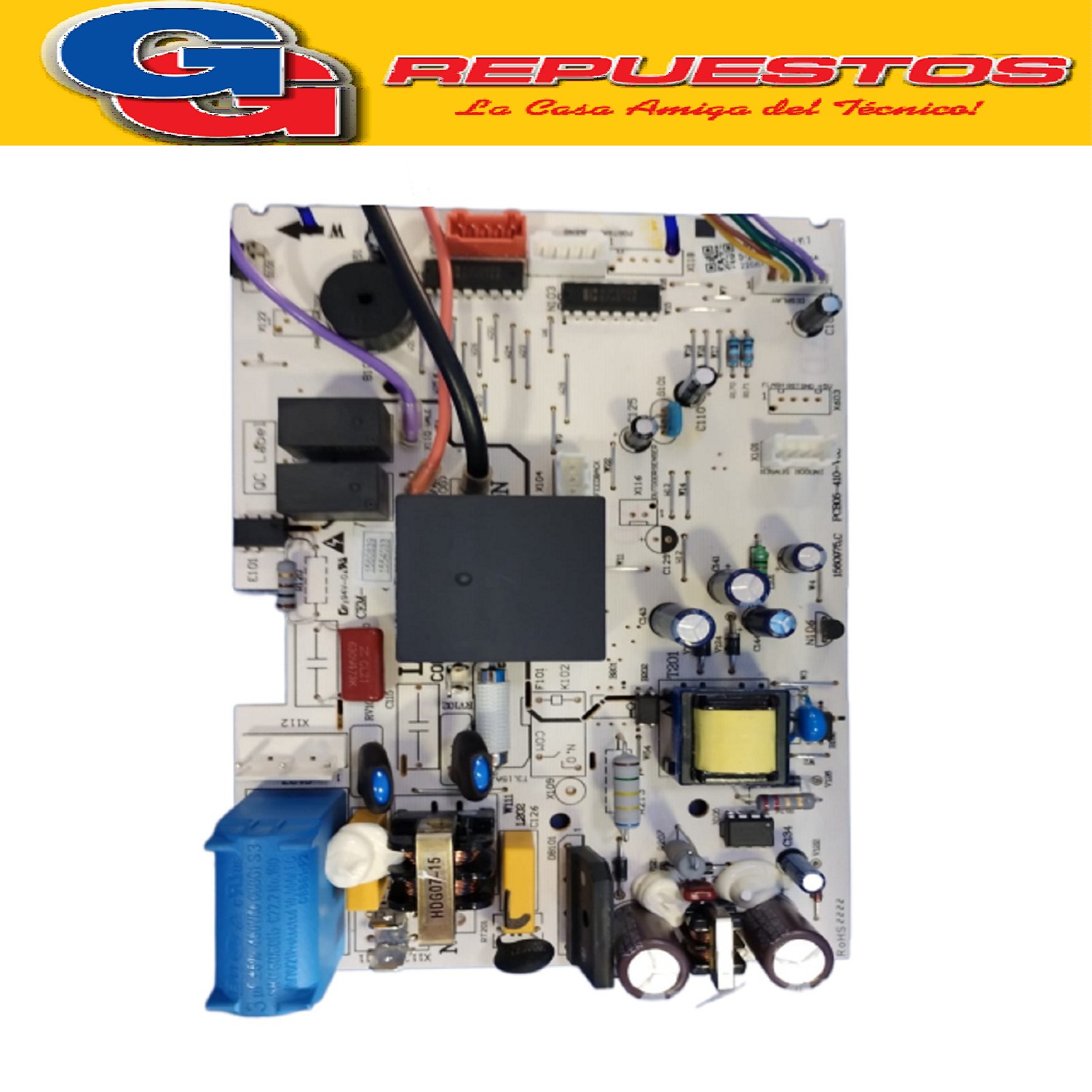 PLAQUETA PARA AIRE ACONDICIONADO SPLIT HISENSE PCB05-410-V02