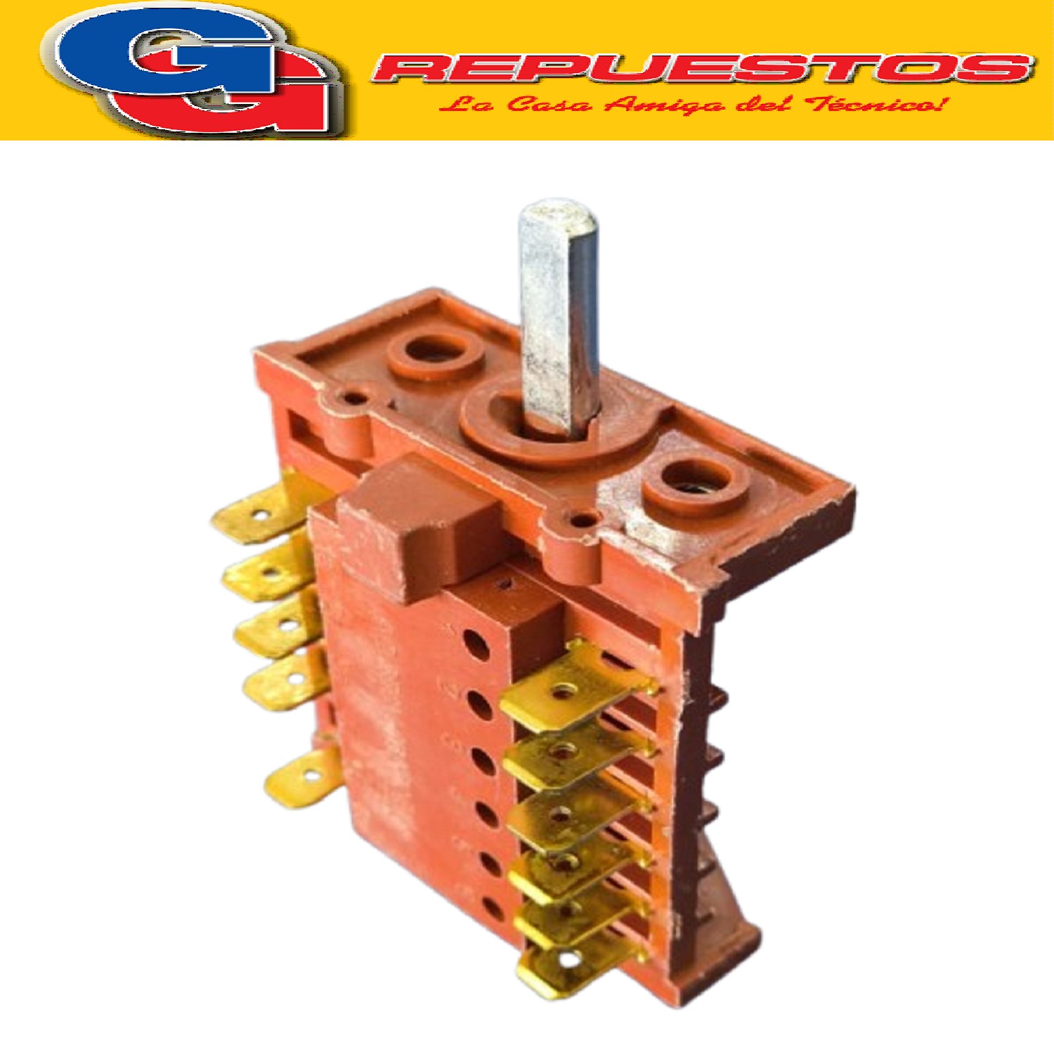 LLAVE HORNO ELECTRICO 6 CONTACTOS ABIERTA ATMA