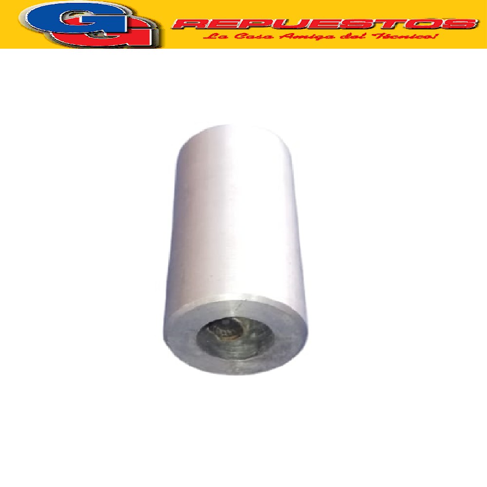 BUJE 8MMX38MM PARA MANCHON PARA TURBINA AIRE SPLIT BUJE DE A LUMINIO DE 8MM DIAMETRO INTERIOR, 15MM DIAMETRO EXTERIOR, 38MM DE LARGO DE MANCHON  (INCLUYE PRISIONERO) PARA TURBINA RAPTOR TOOLS