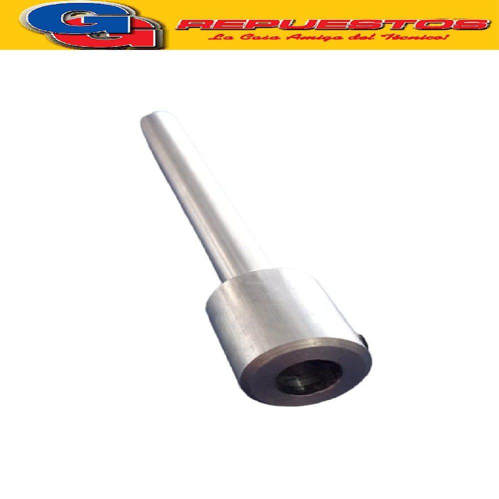 PROLONGADOR TURBINA 100MM (INCLUYE PRISIONERO) 8MM DIAMETRO  INTERIOR BUJE, 16mm DIAMETRO EXTERIOR BUJE, LARGO TOTAL 100mm. EJE 8mm MEDIA CAÑA. PROLONGADOR DE A BUJE TURBINA PARA FORZADOR SPLIT RAPTOR TOOLS