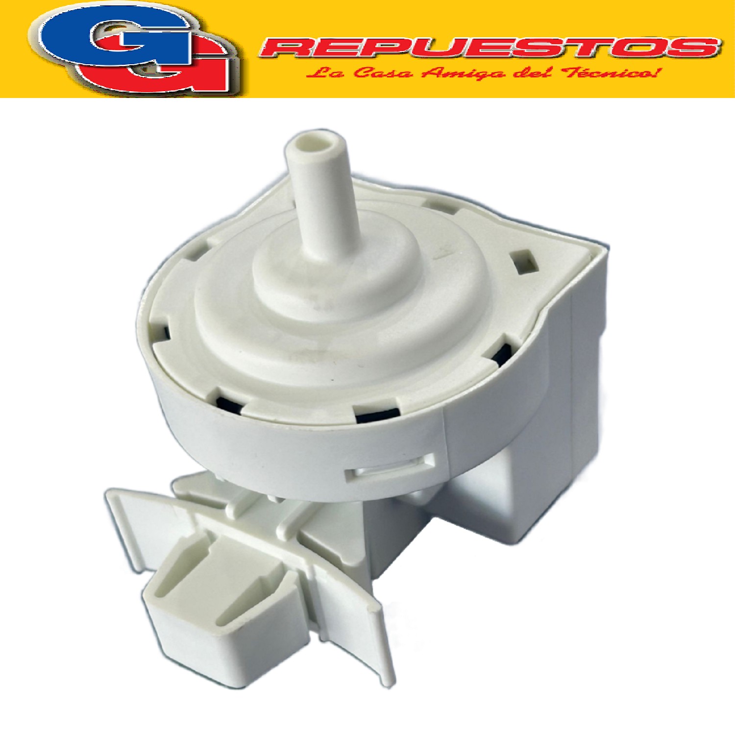 PRESOSTATO PARA LAVARROPAS WHIRLPOOL WLF600B  WLF600B 6Kg 10 00rpm- WLF75AB-WLF80AB-WLF91AB-LAVASECARROPAS WCF09BY (ORIGINAL) Cod.Origen:
326080606 (WHIRLPOOL) PRESOSTATO WLF600B-WLF75/80/91AB