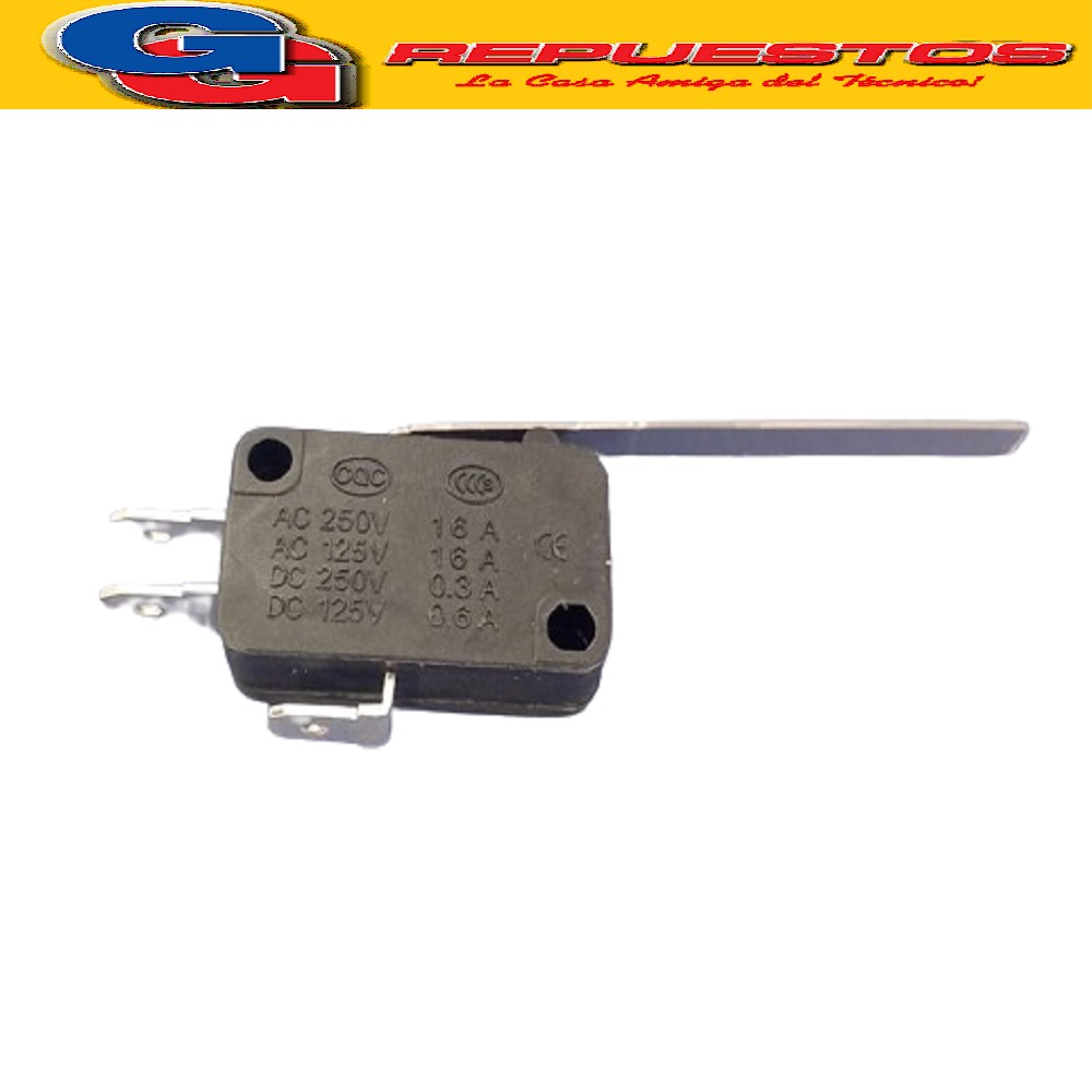SWITCH INTERRUPTOR PULSADOR - PARA SECARROPAS CODINI C/LEVA  - (PARA ADAPTAR)