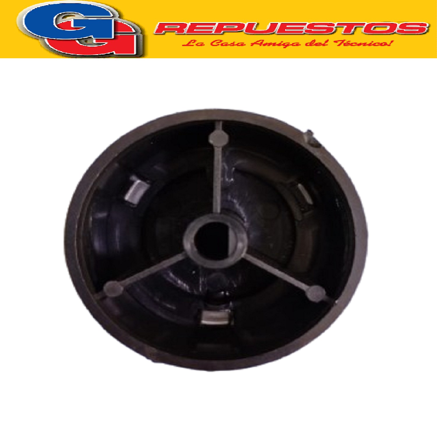 VOLANTE PERILLA HORNO ELECTRICO PARA AXEL ORIGINAL 1/2 CAÑA  / PERILLA PARA EL TIMER Y EL TERMOSTATO PARA VASTAGO DE 6 MM