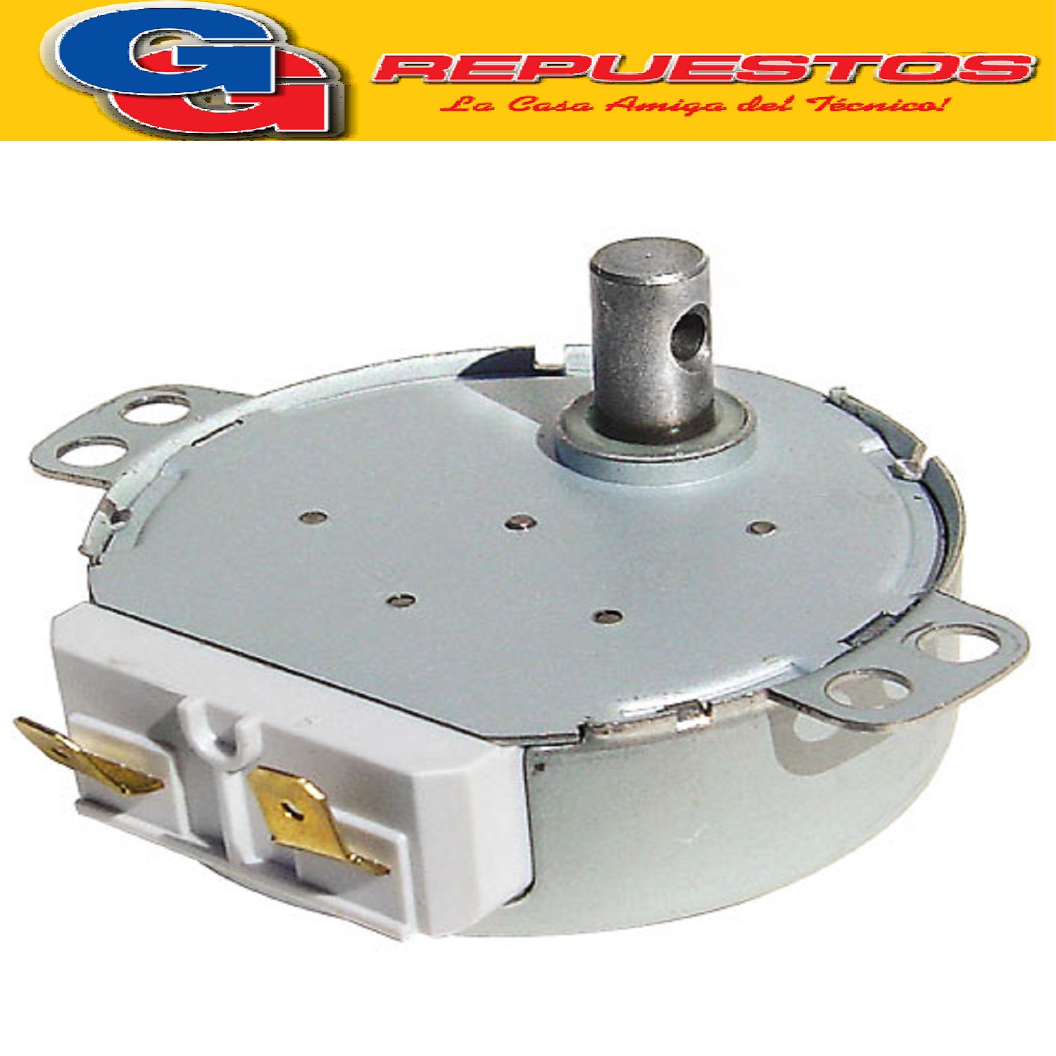 MOTOR DE GIRO CALEFACTOR ESTUFA LILIANA COMPATIBLE CON LOS M ODELOS HAL18G / HAL18GF / CI162 / CI158 / CP630 / TC40 / TF130 / HAL20G / CIG100 / CIGF200 / TWR40 / HAL40G / HAL40GF / TWR30 / FTP530 / PTC550 / TF150 / EIG-TH / VPHD16G / VPHD16R