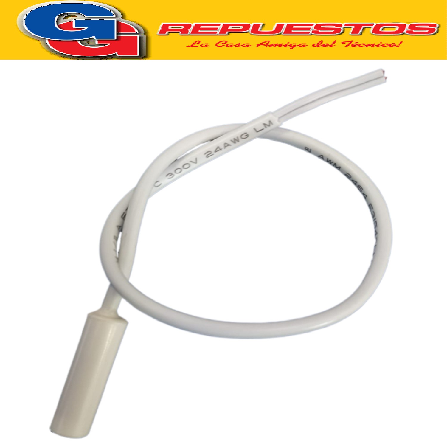 SENSOR NTC 10K HELADERA NO FROST KOHINOOR DUOCOOLING KDN4194 NTC 10K 3970K x 0.20 metros AWM 2464 E315421 VW-1 80°C 300V 24AWG HONGMENG FREEZER VERTICAL KFVA25/8 HELADERAS INVERTER CHD41D/8 KDAN-4194/7 KDN-4194/7 KHDA41D/8 KHGA41D/8 khgb41d/8 KHDA42D/8 KHDb42D/8
KGA-4094/8 KGB-4094/8