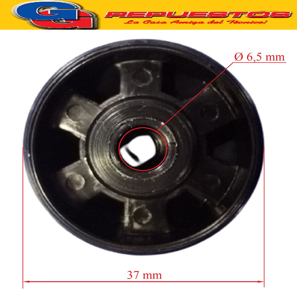 CARDAN ACOPLE MOTOR LICUADORA PARA MOULINEX OPTIMIX PLUS  EJ E 6.5  MM  POWERMIX EASY CLEAR 700W