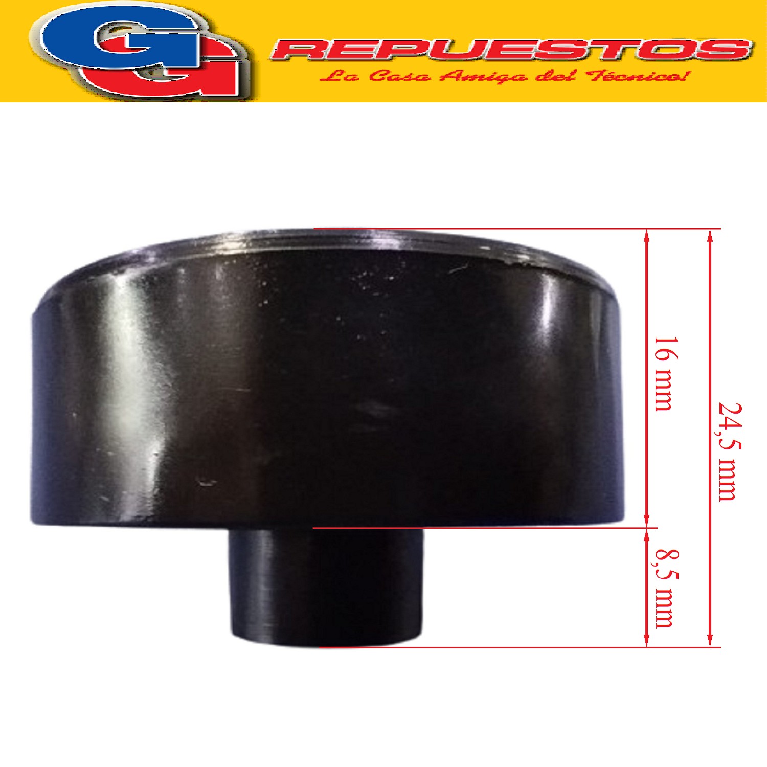 CARDAN ACOPLE MOTOR LICUADORA PARA MOULINEX OPTIMIX PLUS  EJ E 6.5  MM  POWERMIX EASY CLEAR 700W
