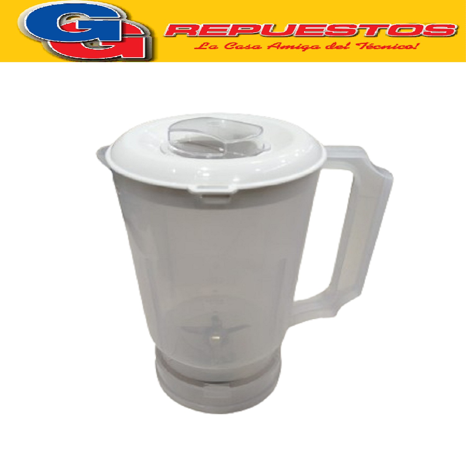 VASO LICUADORA PARA MOULINEX EASY CLEAN PERFECT CON TAPA, CARDAN  Y CUCHILLA / DIAMETRO DE LA BASE 11,6 CM