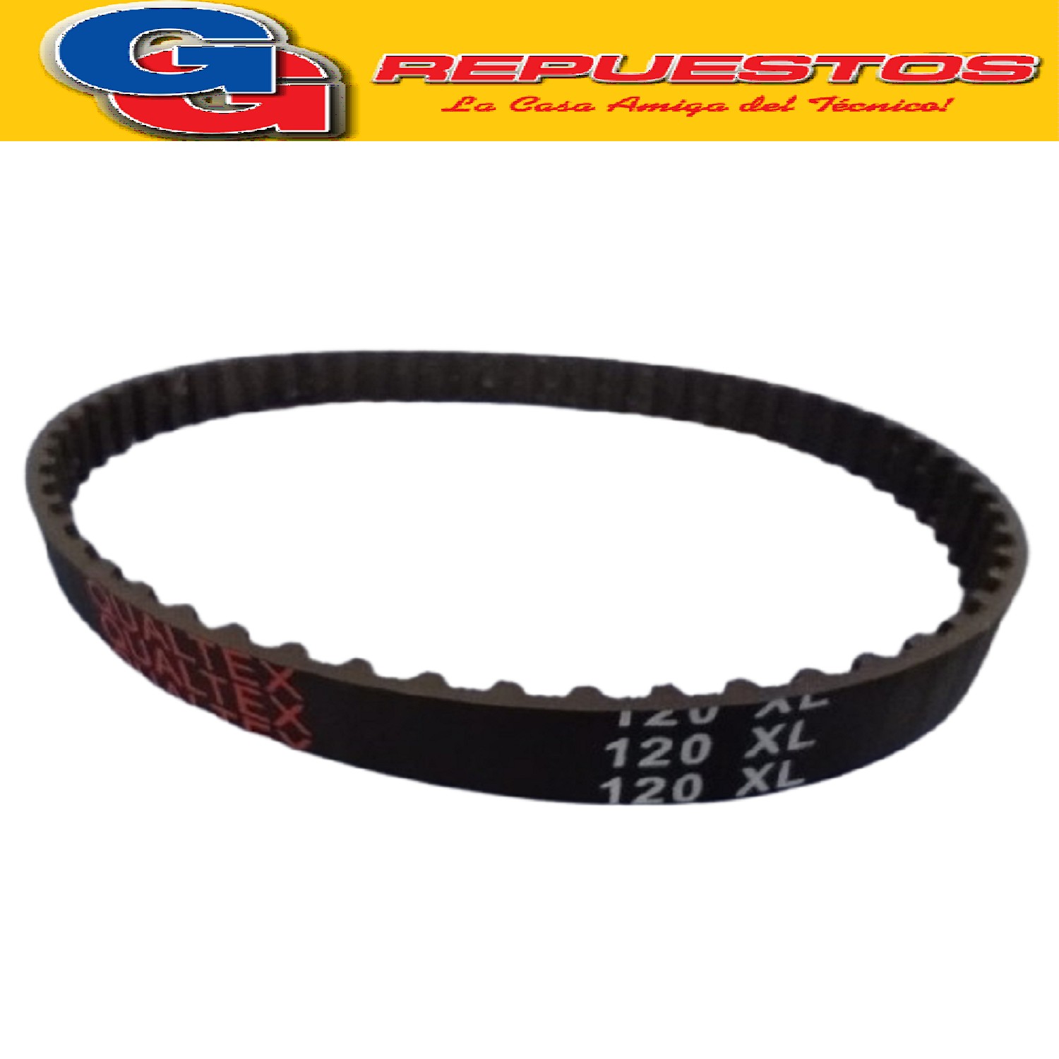 CORREA BATIDORA MORETTI 120 XL LARGO 30.5 CM 60 DIENTES