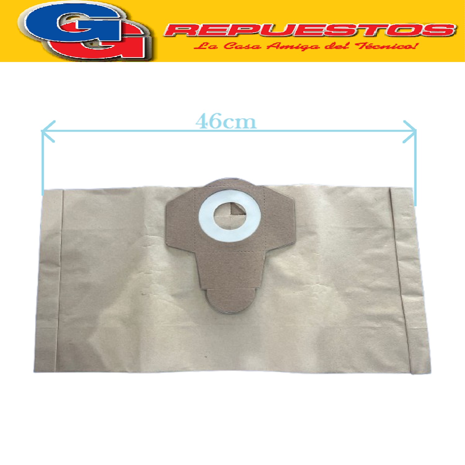 BOLSA ASPIRADORA KARCHER 15 LITROS ( BOCA 7.5 CM) PACK X 5   - LUSQTOFF DAEWOO