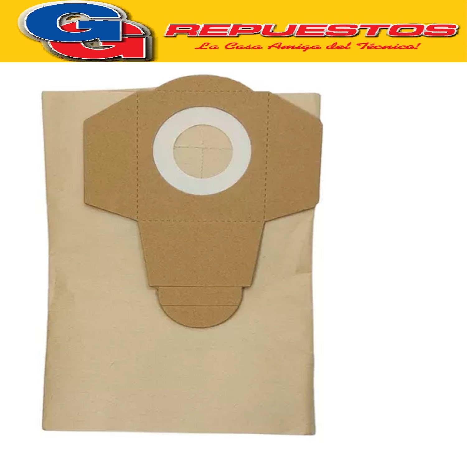 BOLSA ASPIRADORA KARCHER 15 LITROS ( BOCA 7.5 CM) PACK X 5   - LUSQTOFF DAEWOO