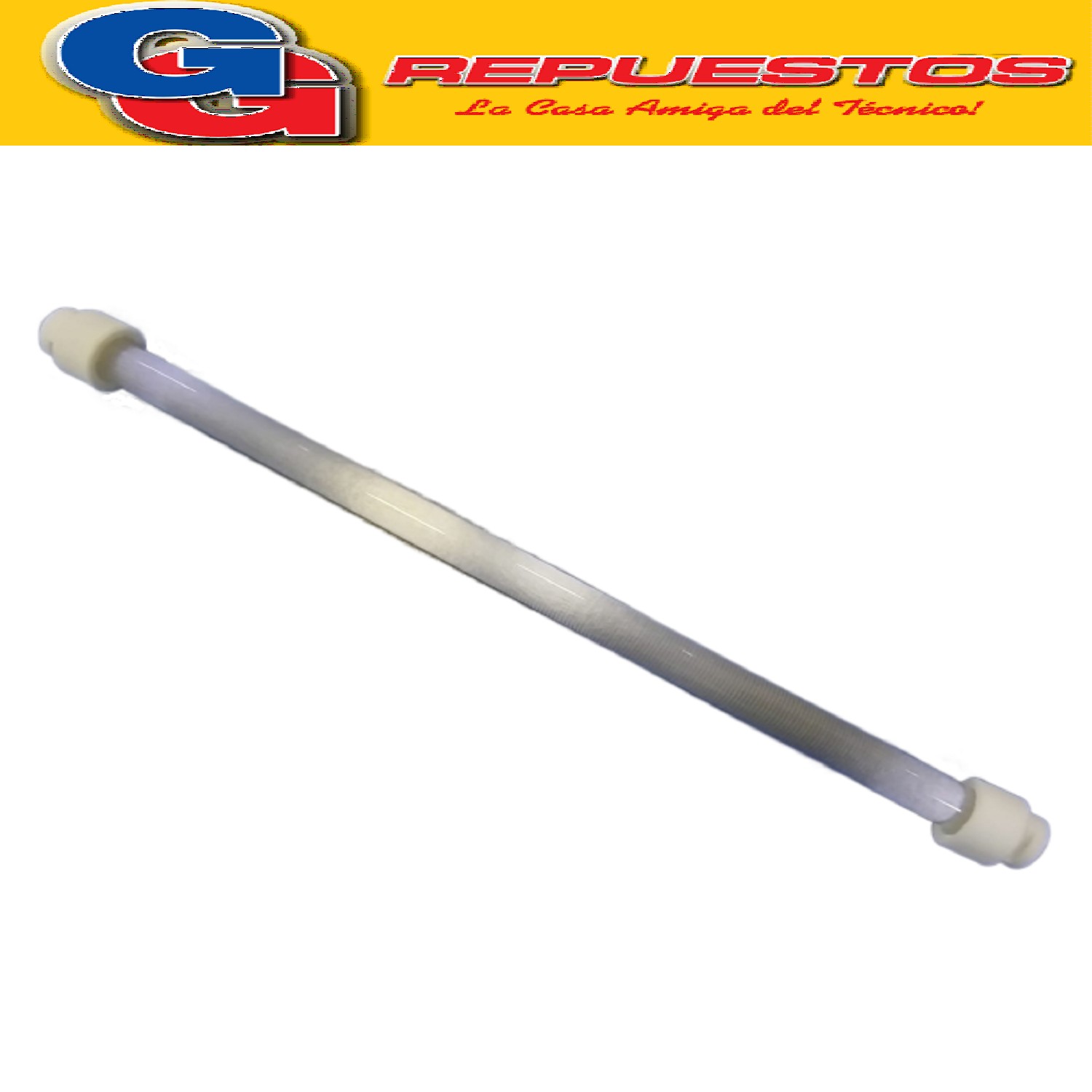TUBO DE CUARZO COMPLETO ESTUFA HORIZONTAL LILIANA COMPATIBLE CON LOS MODELOS HAL18A / HAL18G / HAL18GF / CI062 / CI162 / CI058 / CI158 / CH318 / TF130 / HAL20A / HAL20G / CIG100 / CIGF200 / HAL40A / HAL40G / HAL40GF / CI090 / CI080 / STE3030 / CIF15 PARA ESTUFA DE 3 VELAS EN SERIE 73.3V 21.5CM ZZCI4566