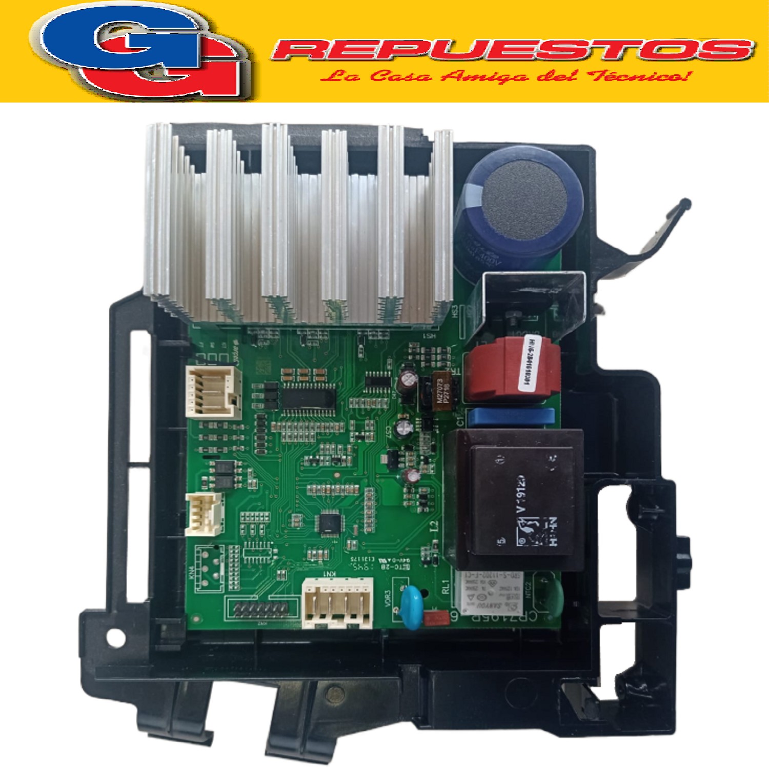 PLAQUETA MOTOR LAVASECARROPAS BEKO WDW85143 8.5K ORIGINAL  P LACA DE MOTOR LAVAASECCARROPPAS INVERTER BEKO 8.5KG 