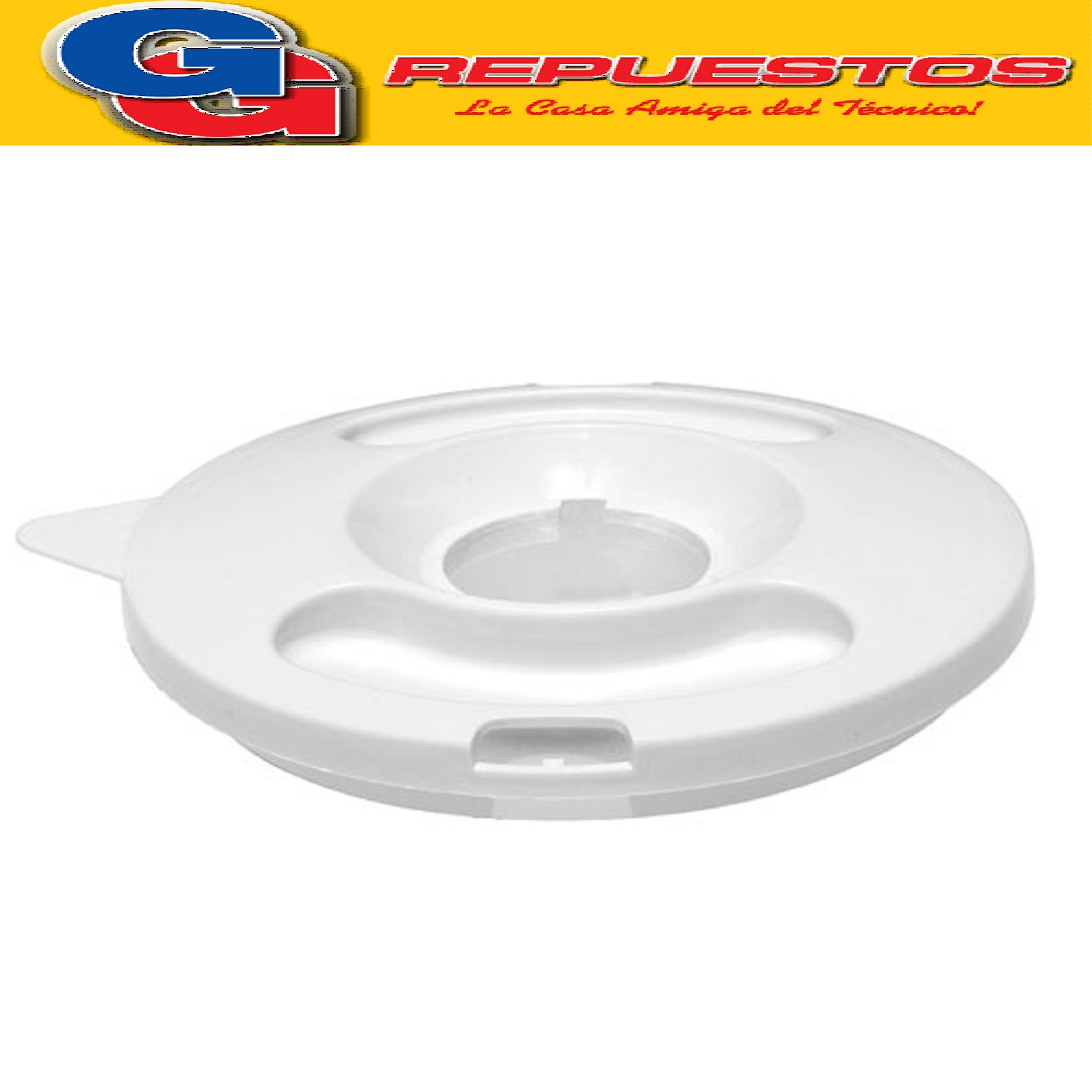 TAPA DE JARRA VASO LICUADORA COLOR BLANCO LILIANA COMPATIBLE CON LOS MODELOS AL519 / BLL08 / AL900 / AM740 / AL100 / AM730 / AM830