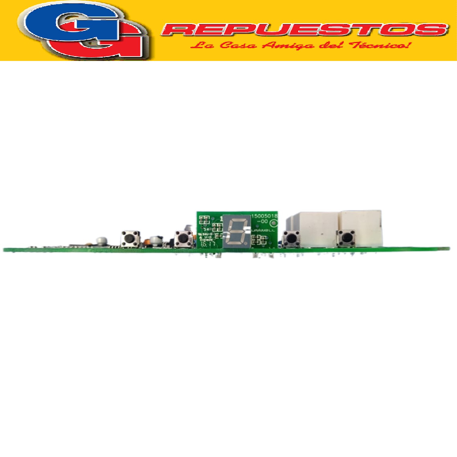PLAQUETA PARA PURIFICADOR SPAR FUN 991.0318.174 CONTROL BOAR D ATL 4T1D ROJA 120-220