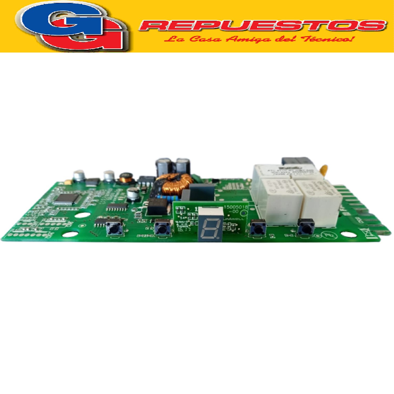 PLAQUETA PARA PURIFICADOR SPAR FUN 991.0318.174 CONTROL BOAR D ATL 4T1D ROJA 120-220