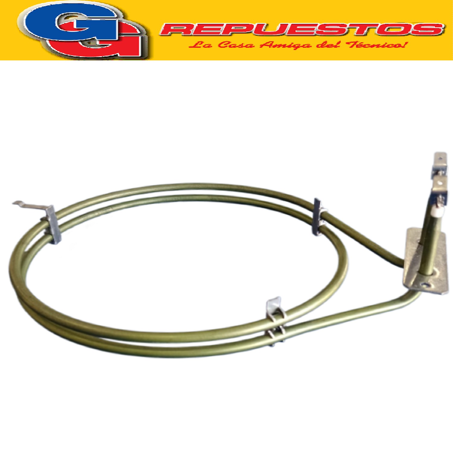 RESISTENCIA PARA HORNO EMPOTRADO ELECTROLUX 70L EOCC24T7MAQS ORIGINAL, RESISTENCIA HORNO ELECTROLUX MODELO EOCC24T7MAQS ELEMENTO CALEFACTOR DEL TURBO Cod Origen: 5206205 17471100000261