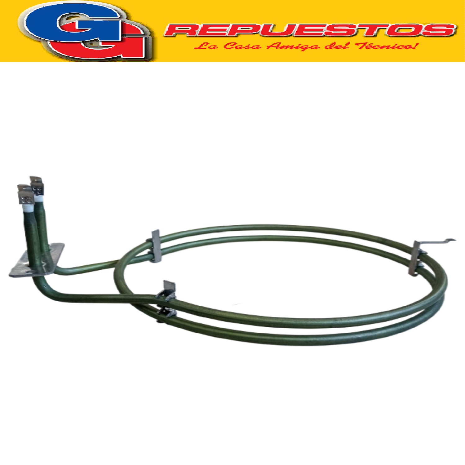 RESISTENCIA PARA HORNO EMPOTRADO ELECTROLUX 70L EOCC24T7MAQS ORIGINAL, RESISTENCIA HORNO ELECTROLUX MODELO EOCC24T7MAQS ELEMENTO CALEFACTOR DEL TURBO Cod Origen: 5206205 17471100000261