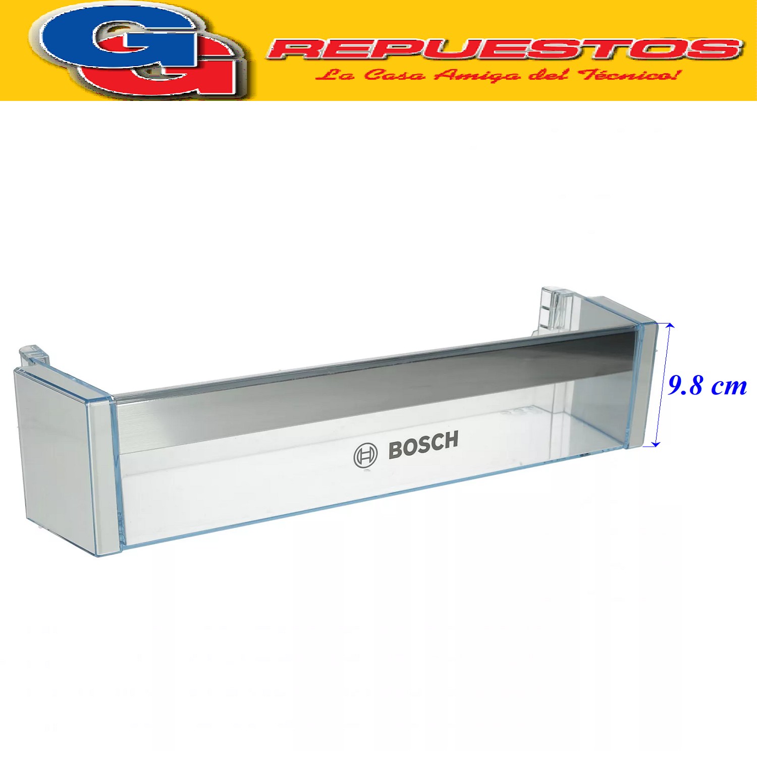 ANAQUEL HELADERA COMBINADA BOSCH 94KIN86AFF0 ORIGINAL H ELADERA EMPOTRABLE BLANCA 321lts BOSCH 94KIR81AF30F No Frost 94KIN86AF30F INTEGRABLE 321 LTS - 94KIR81AF30-P Integrable de una Puerta 94KIR81AFE0 Cod Origen: 8-00743239