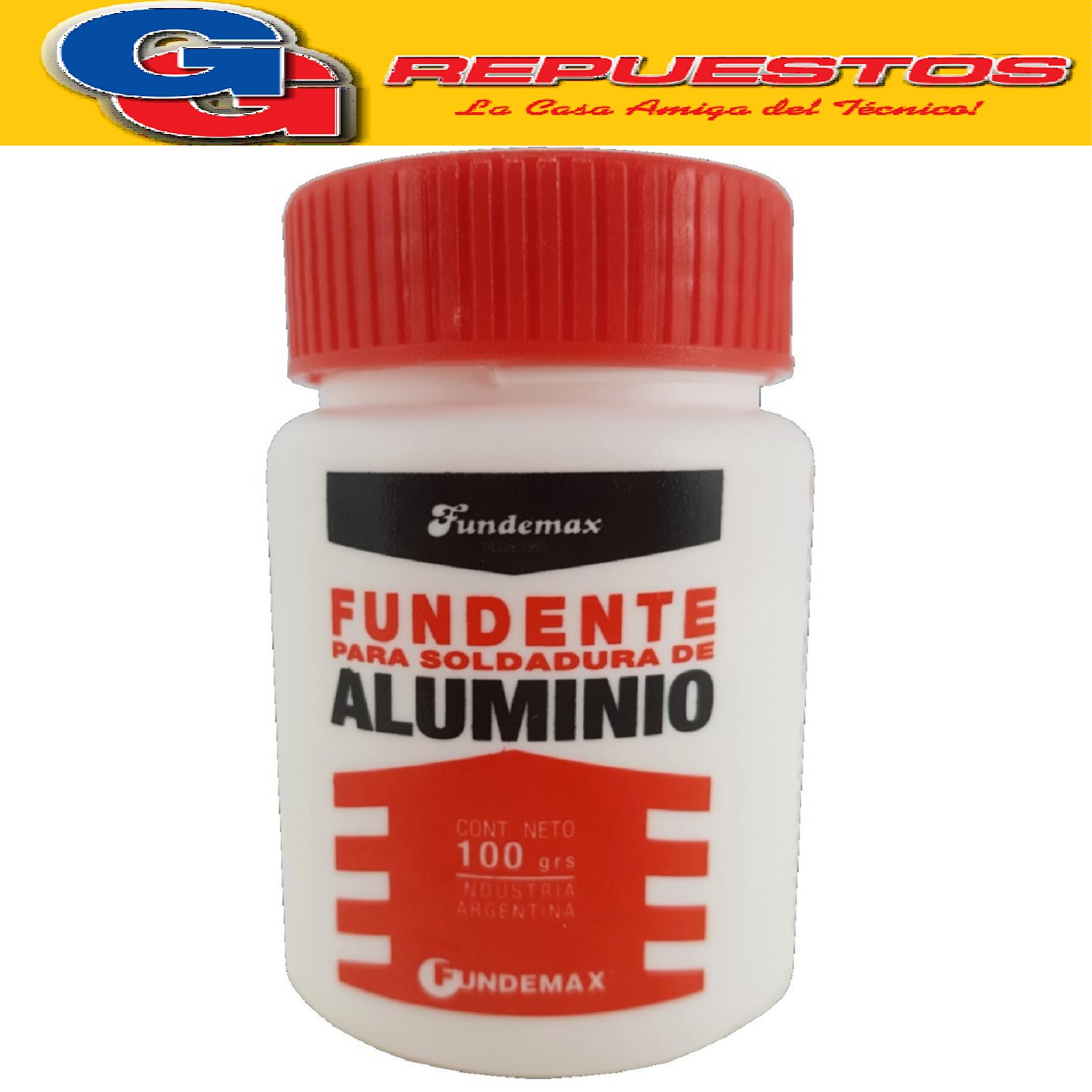 FUNDENTE DECAPANTE PARA ALUMINIO 100 GR