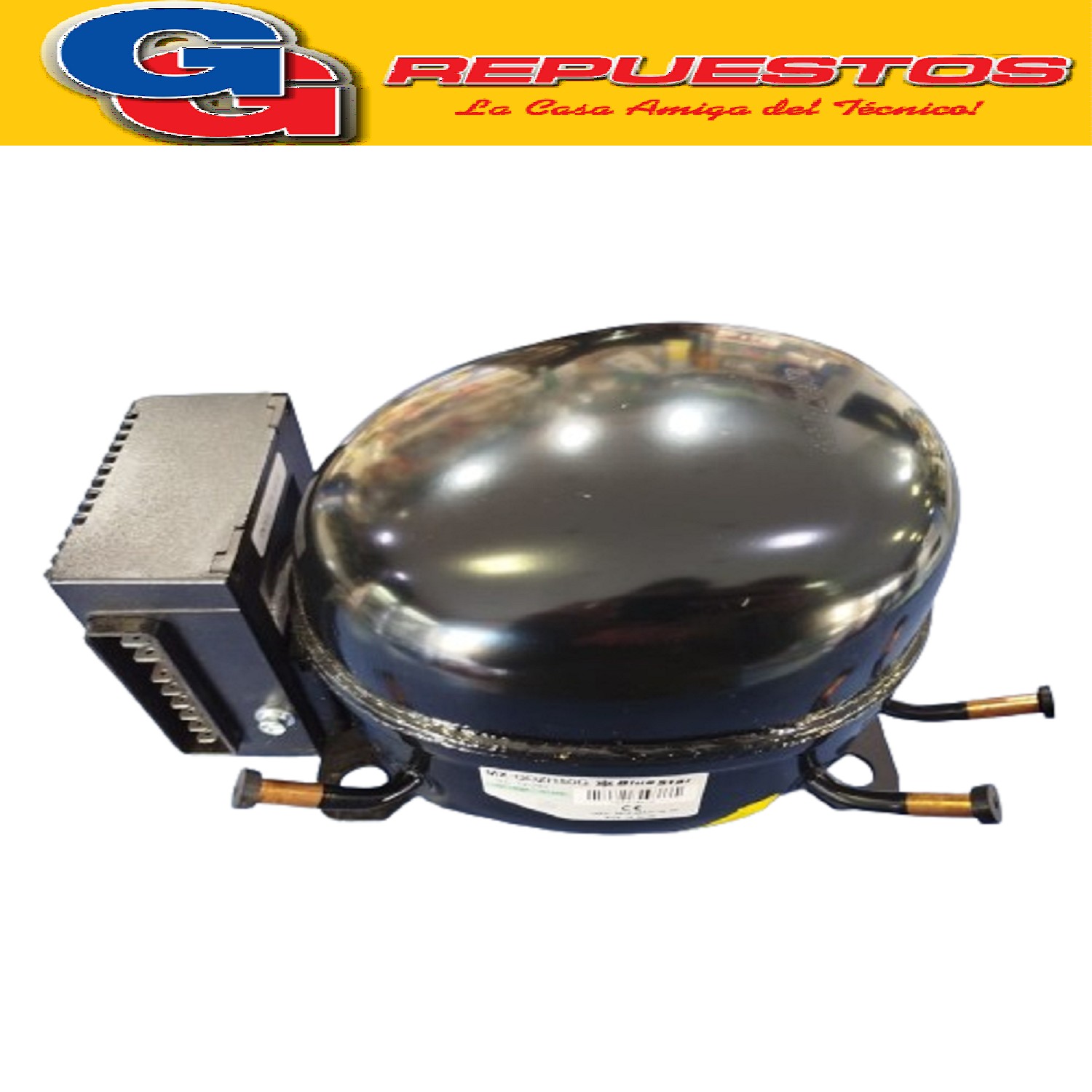 MOTOCOMPRESOR BLUESTAR 12/24V MX-QDZH50G 87 W PARA GAS R134A / 5CM3 DESPLAZAMIENTO - 2000 RPM / PARA HELADERAS DE MOTORHOME, CARRIBARES Y CASAS RODANTES