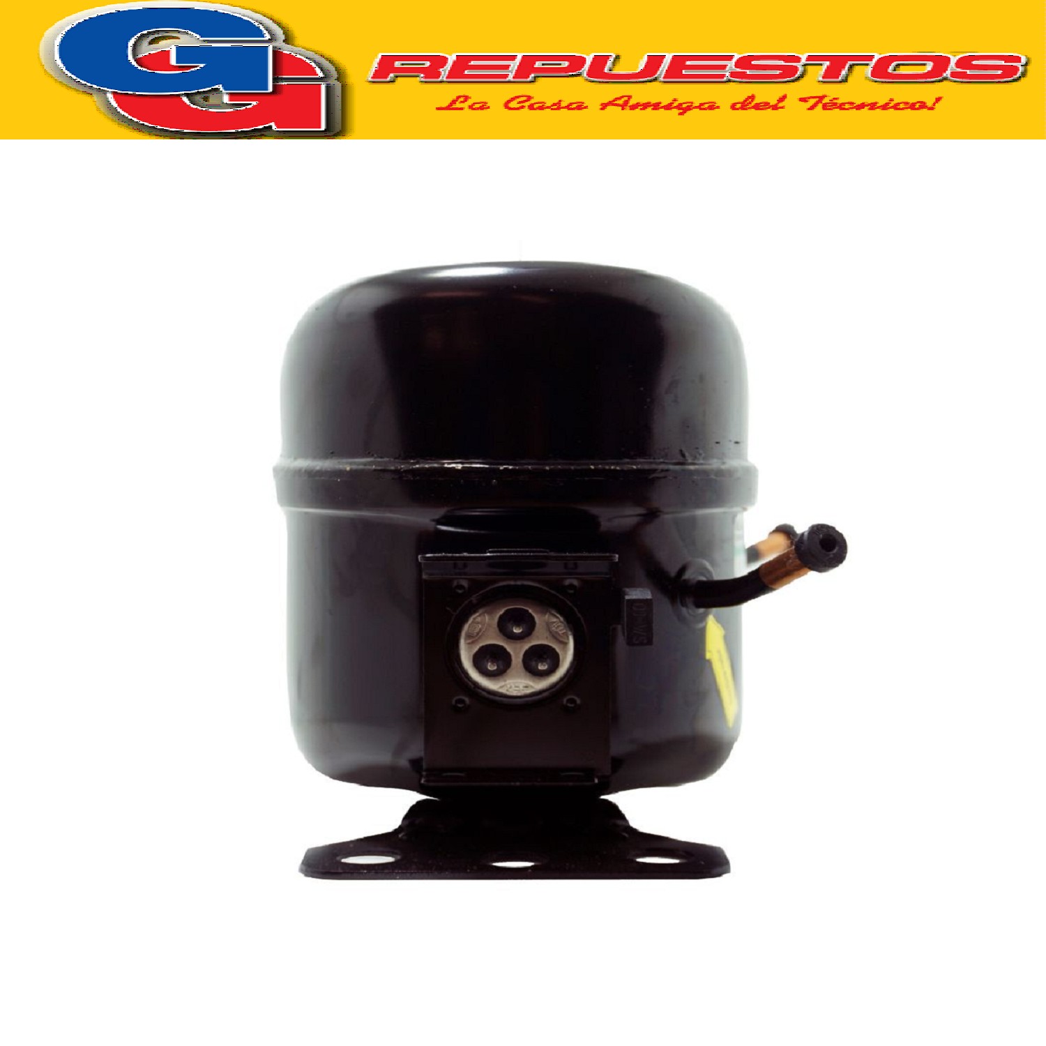 MOTOCOMPRESOR BLUESTAR 1/4+ MQ-ADW91 PARA R134 220W - 220V / 50hz 1.4A