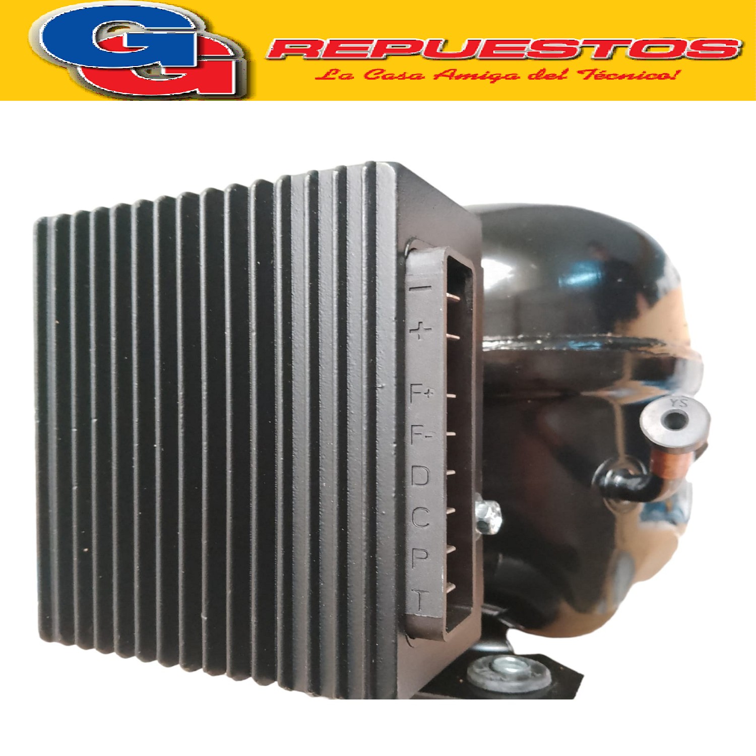 MOTOCOMPRESOR BLUESTAR 12/24V L-QDZH25G 43W PARA GAS R134A / / 2,5CM3 DESPLAZAMIENTO - 2000 RPM / PARA HELADERAS DE MOTORHOME, CARRIBARES Y CASAS RODANTES