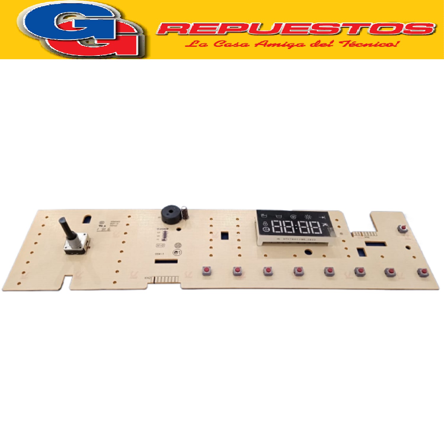 PLAQUETA DISPLAY LAVASECARROPAS PARA BEKO WDW85143